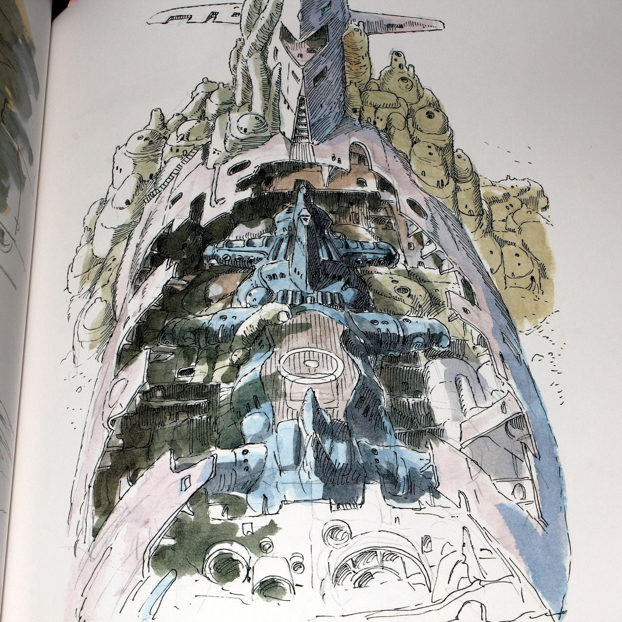 Nausicaa - Watercolor Paintings Hayao Miyazaki - Image 3