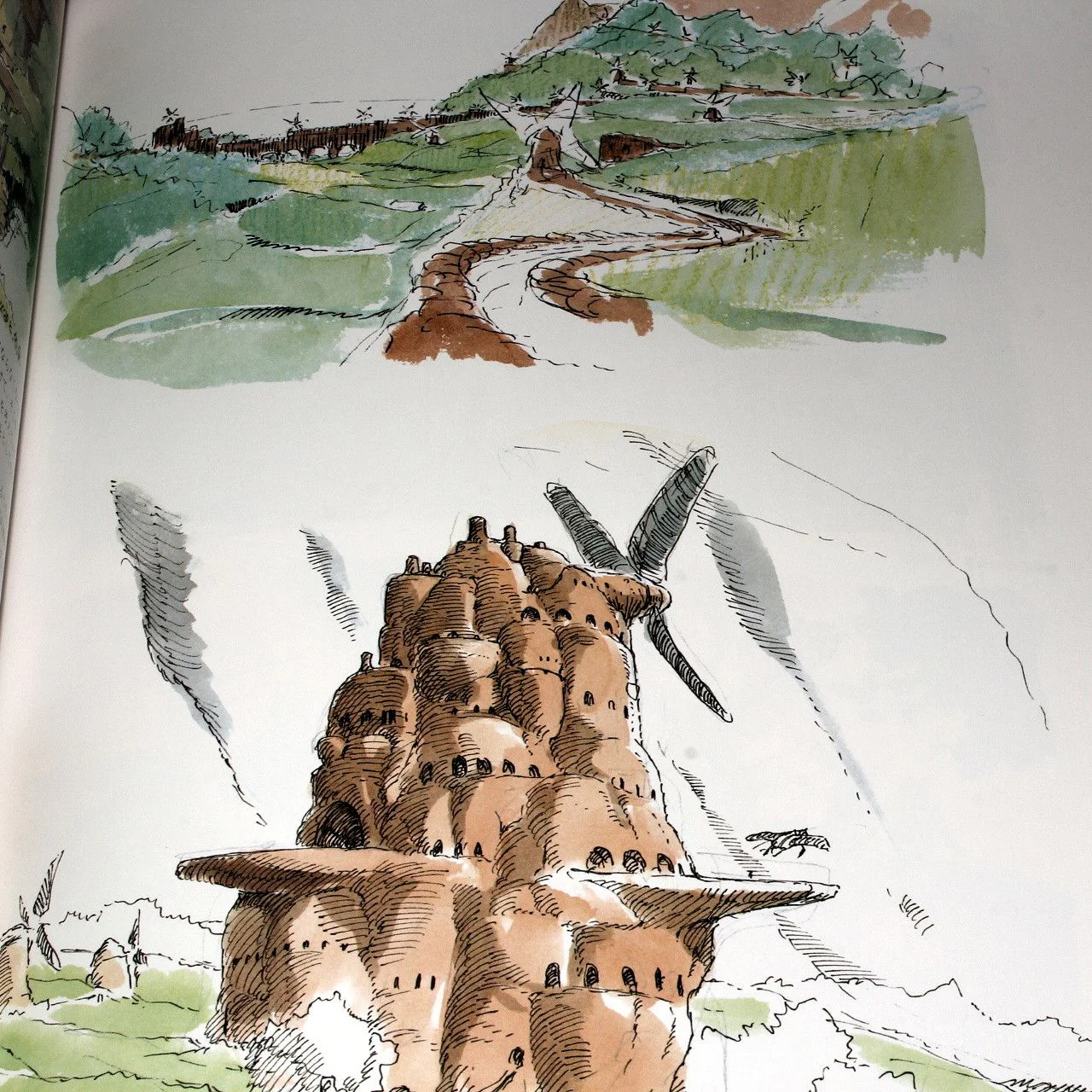Nausicaa - Watercolor Paintings Hayao Miyazaki - Image 4