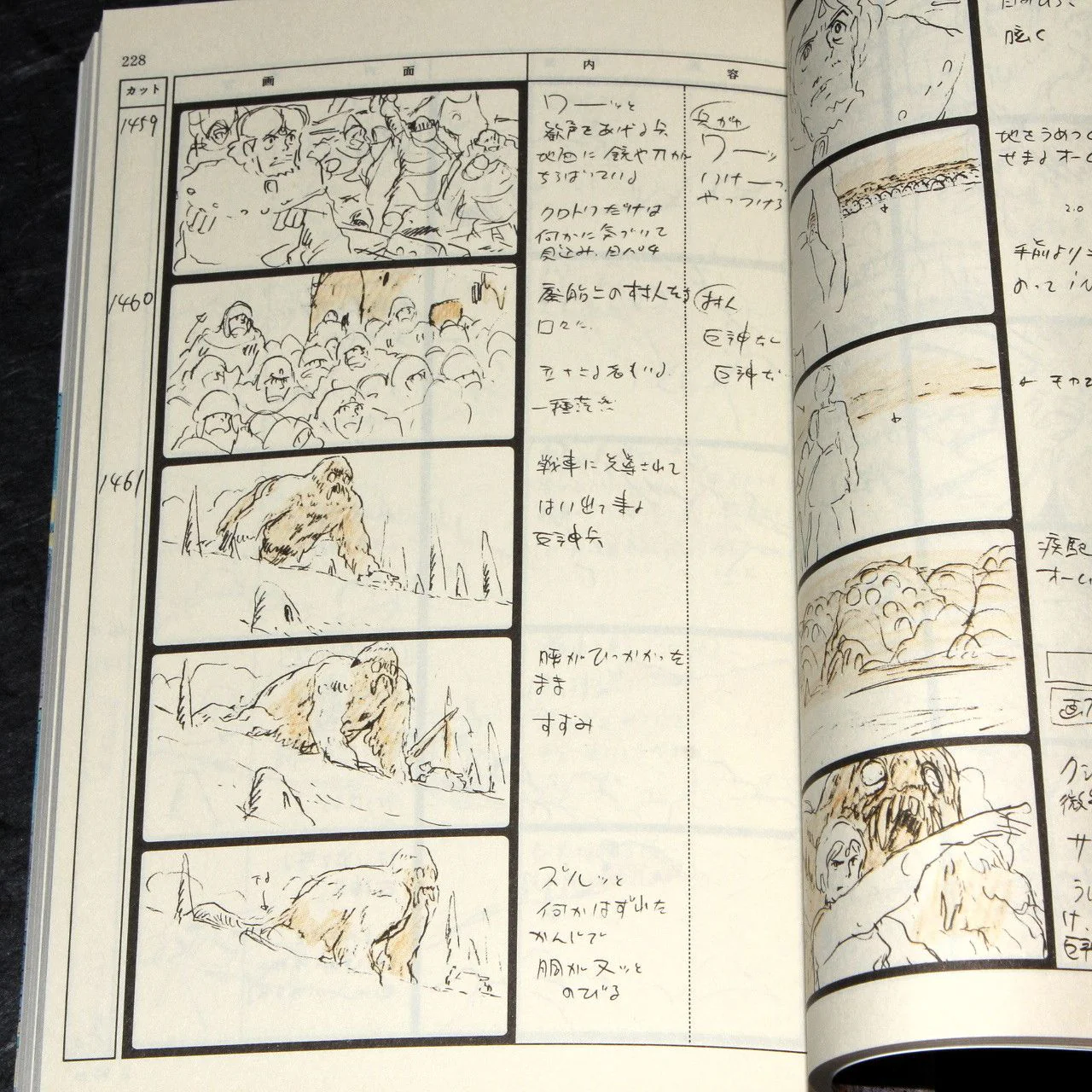 Nausicaa - Continuity 2 - Storyboard Book - Image 5