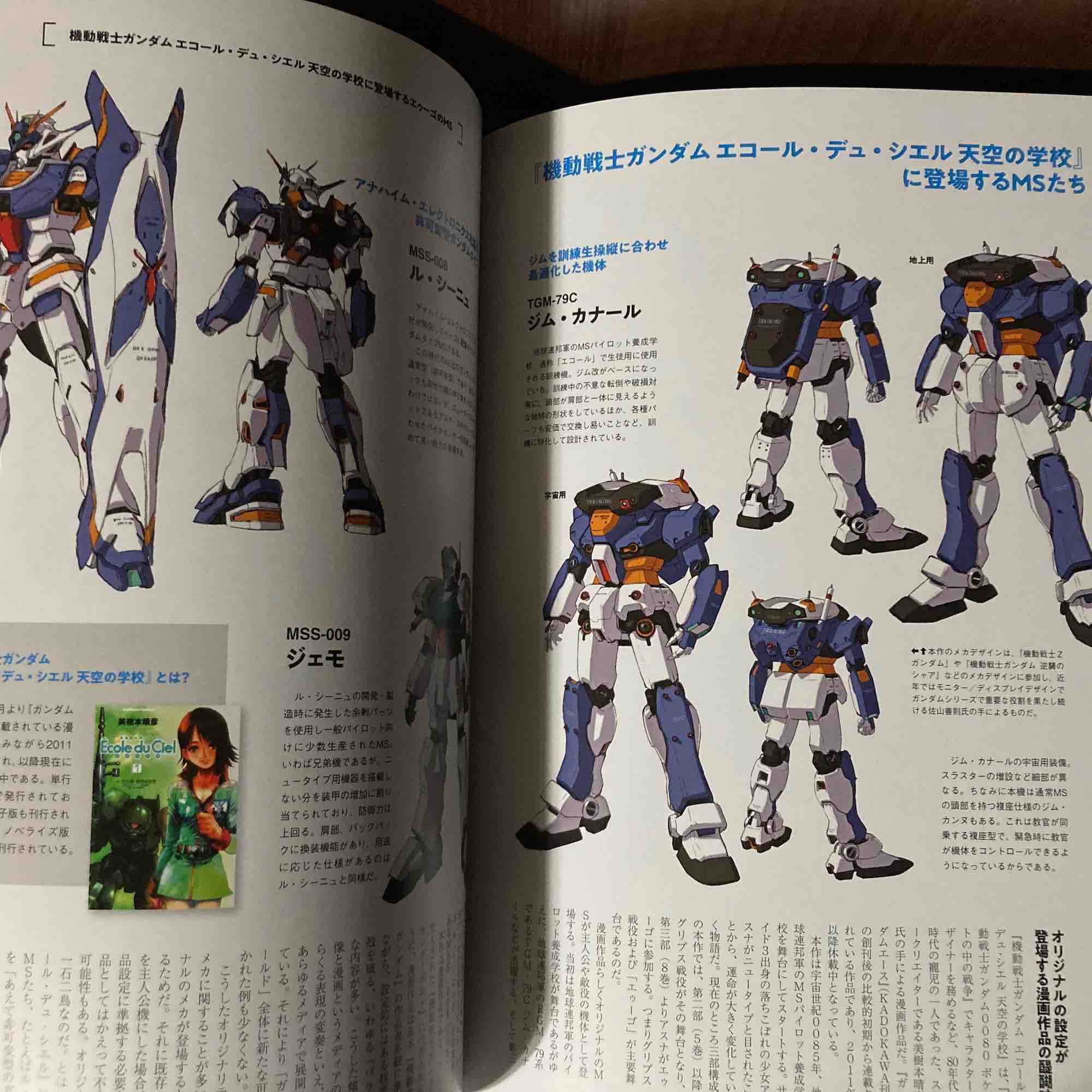 Gundam MS Encyclopedia A.E.U.G. Mobile Suit - Image 3