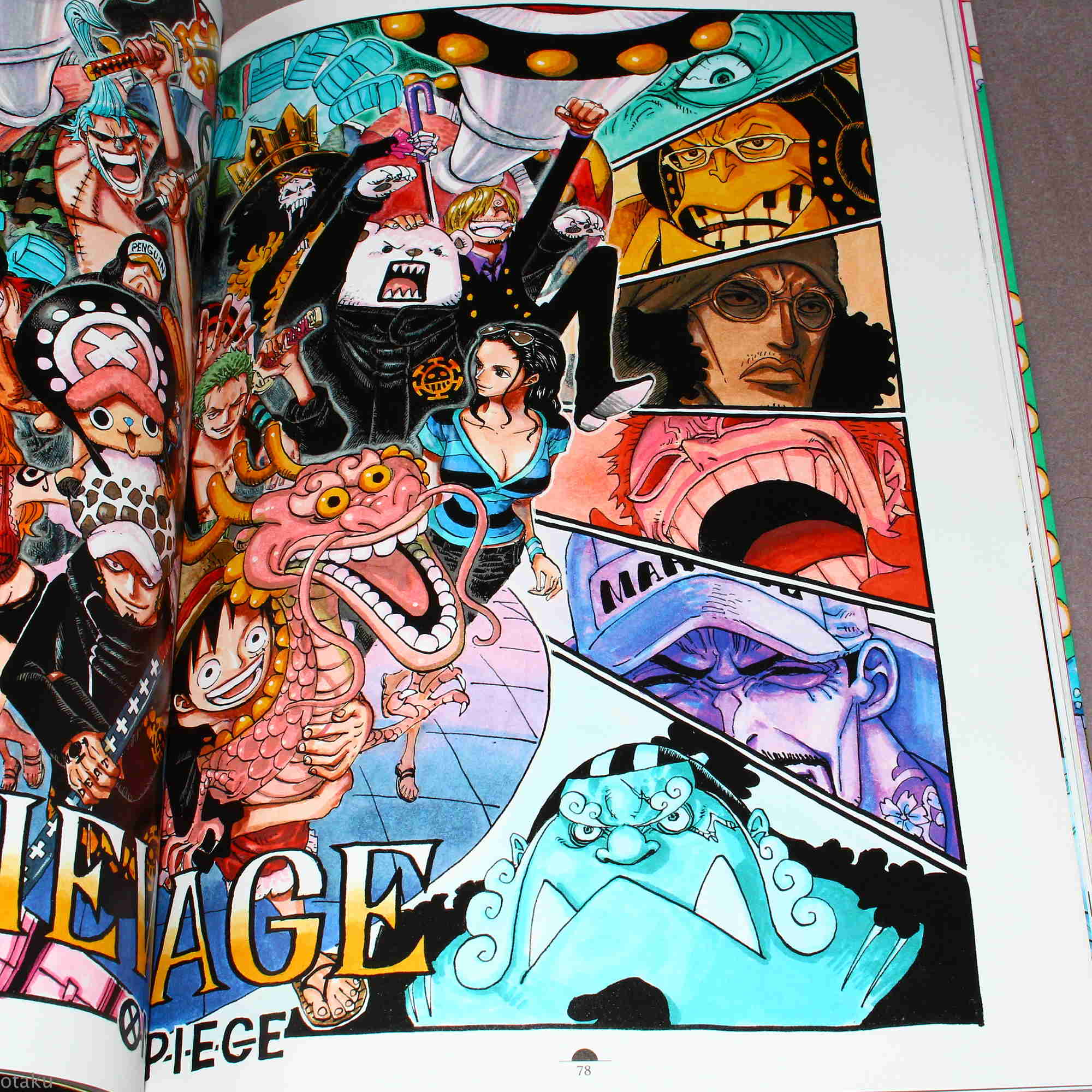 Eiichiro Oda - One Piece Color Walk 7 - Tyrannosaurus - Image 3