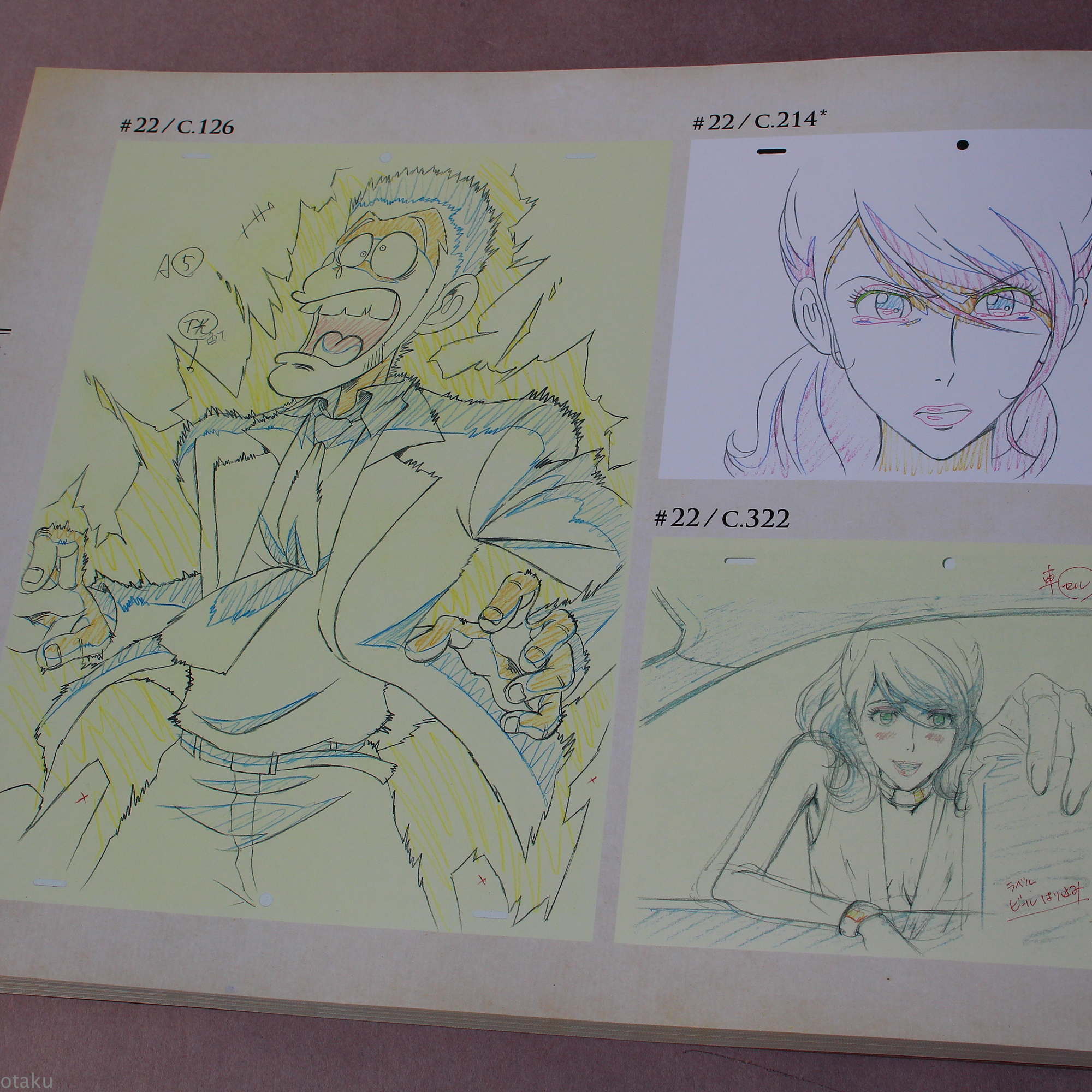 Lupin III / Lupin the Third Part 4 - Original Artworks Book - Image 9