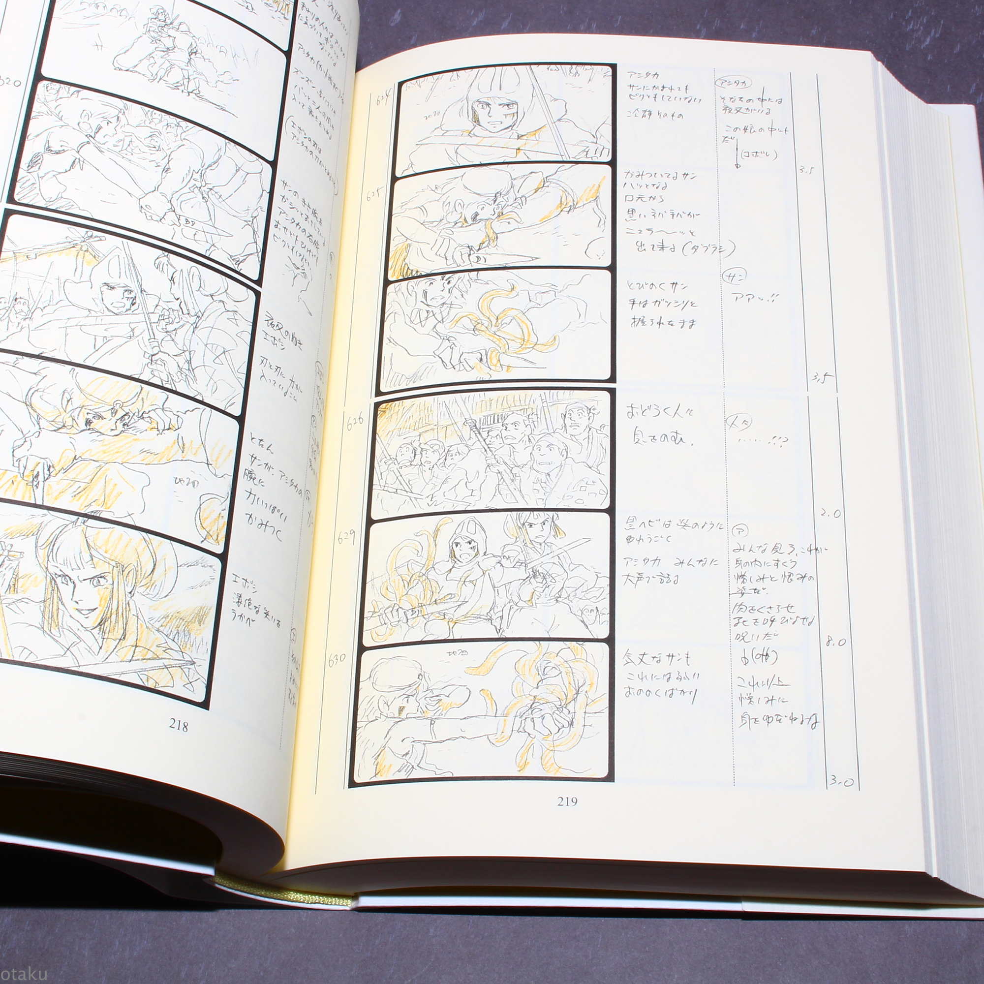 Studio Ghibli Storyboards 11 Princess Mononoke - Image 3