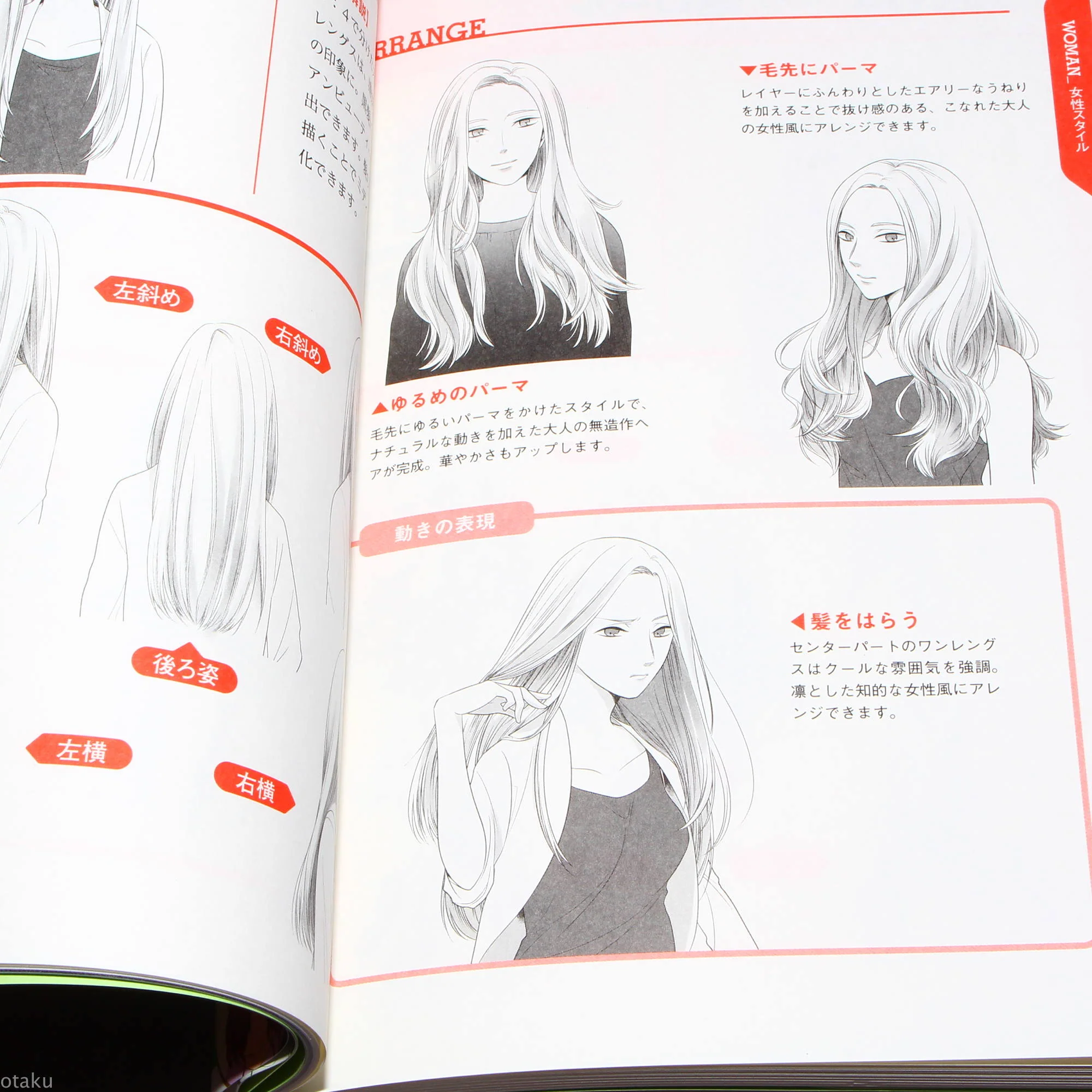 Manga Characters Hairstyle Illustration Collection - Image 5