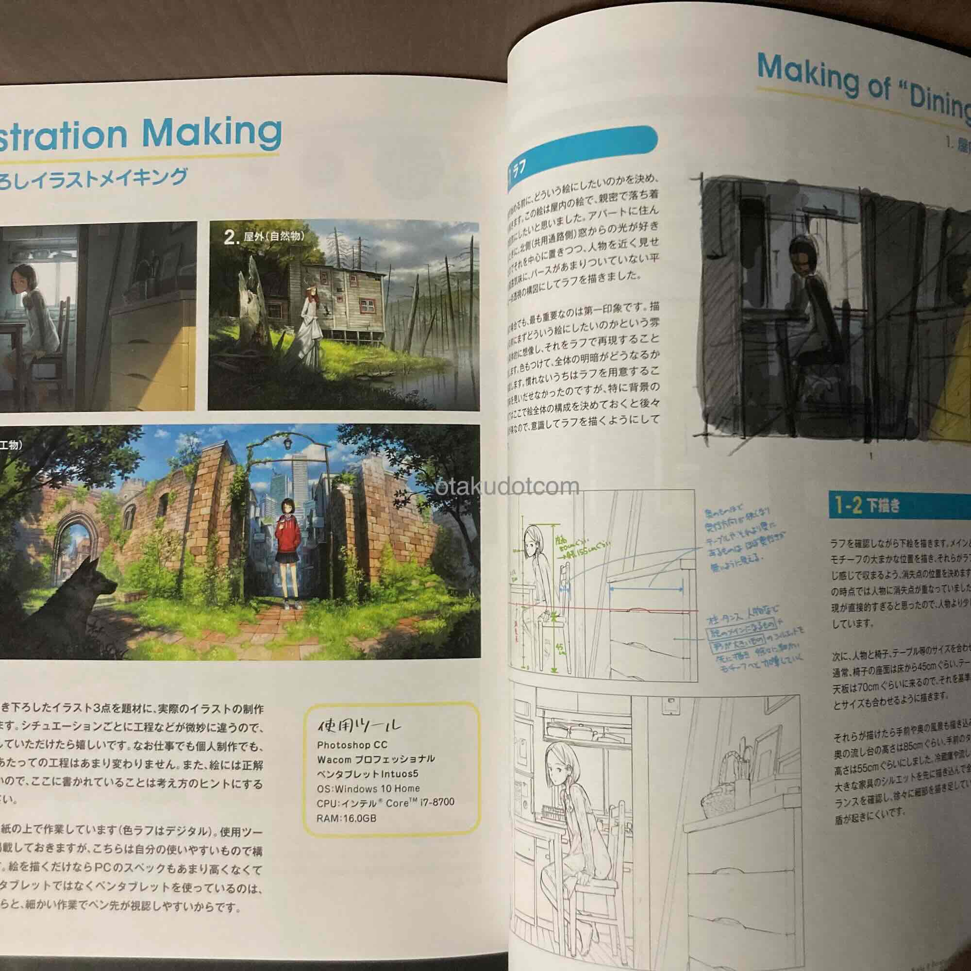 Yoshida Seiji Artworks Perspective Technique - Image 3