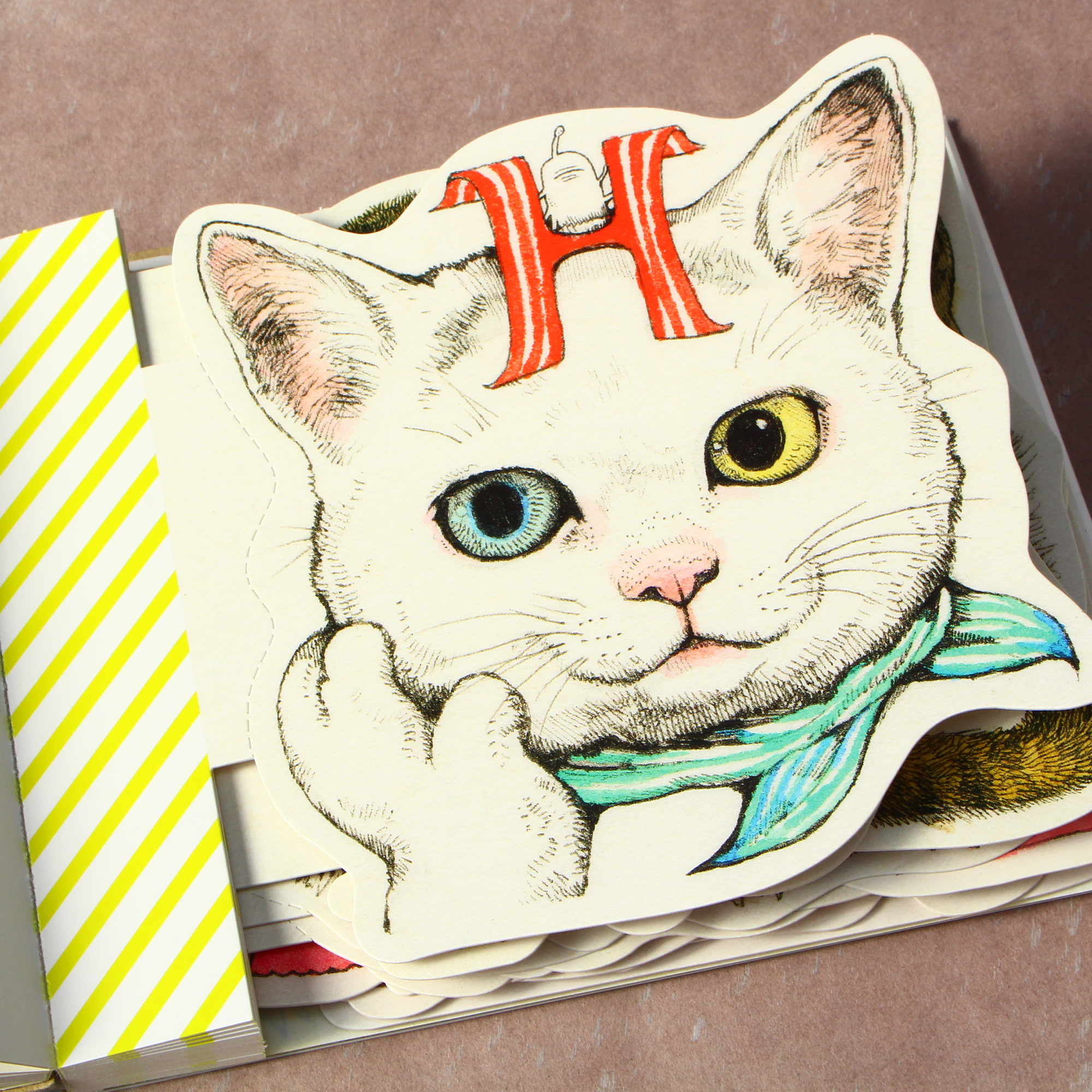 Yuko Higuchi - Shaped Postcard Book: A to Z - Image 3