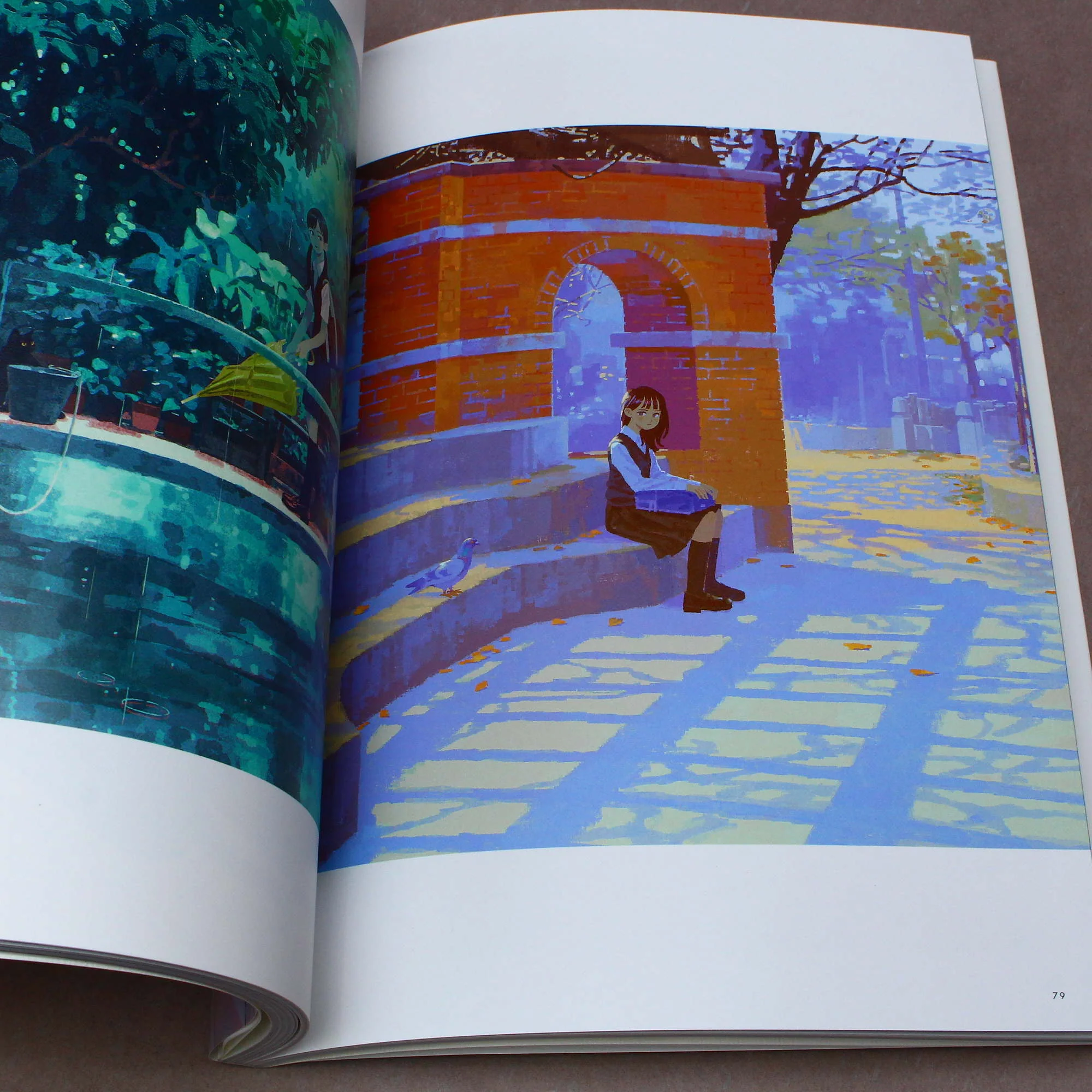 School Girls Illustrations - Japan Art Book - Image 2