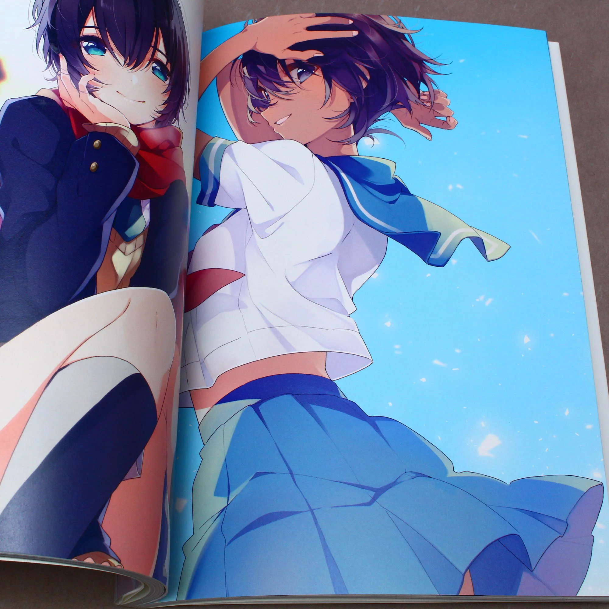 School Girls Illustrations - Japan Art Book - Image 4