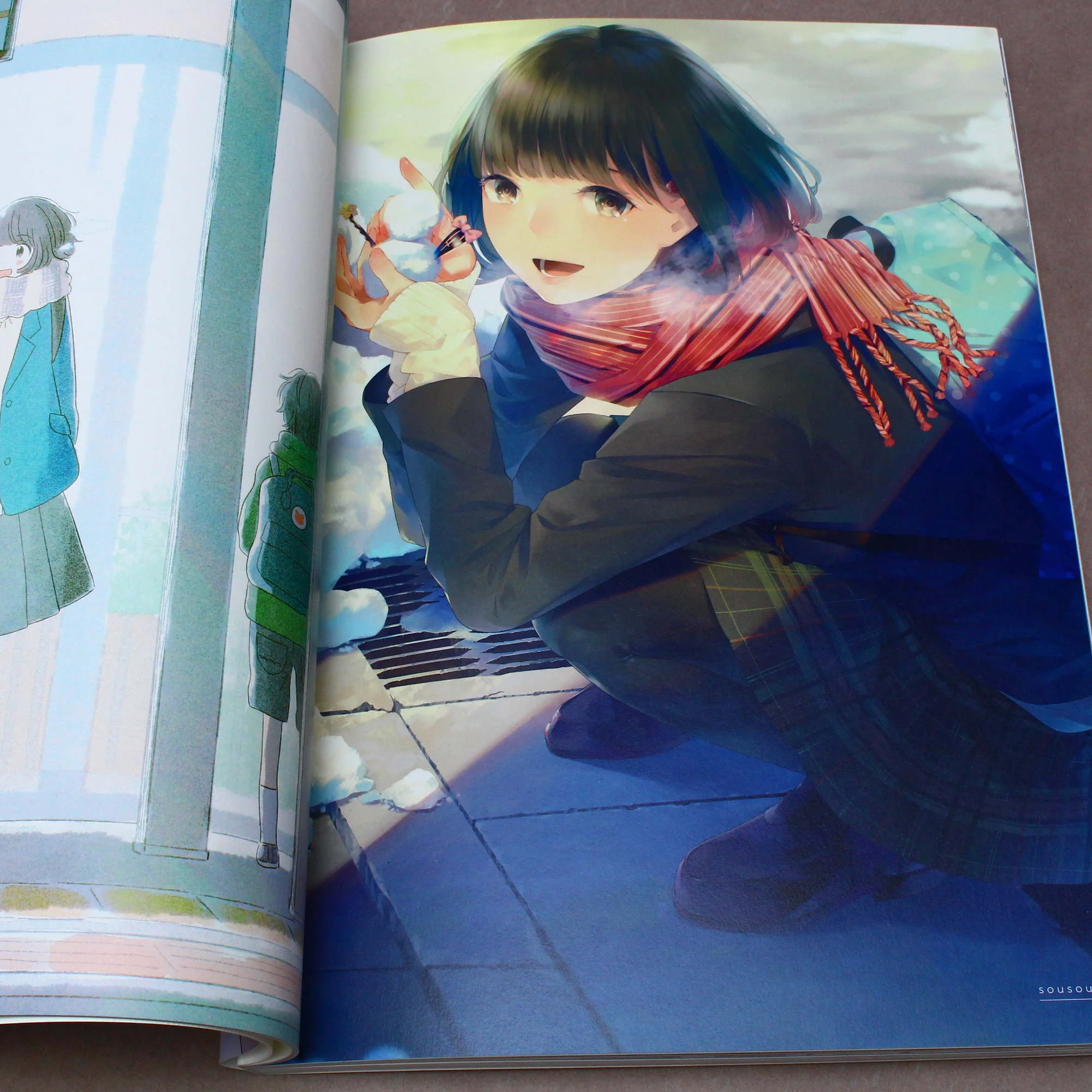 School Girls Illustrations - Japan Art Book - Image 9