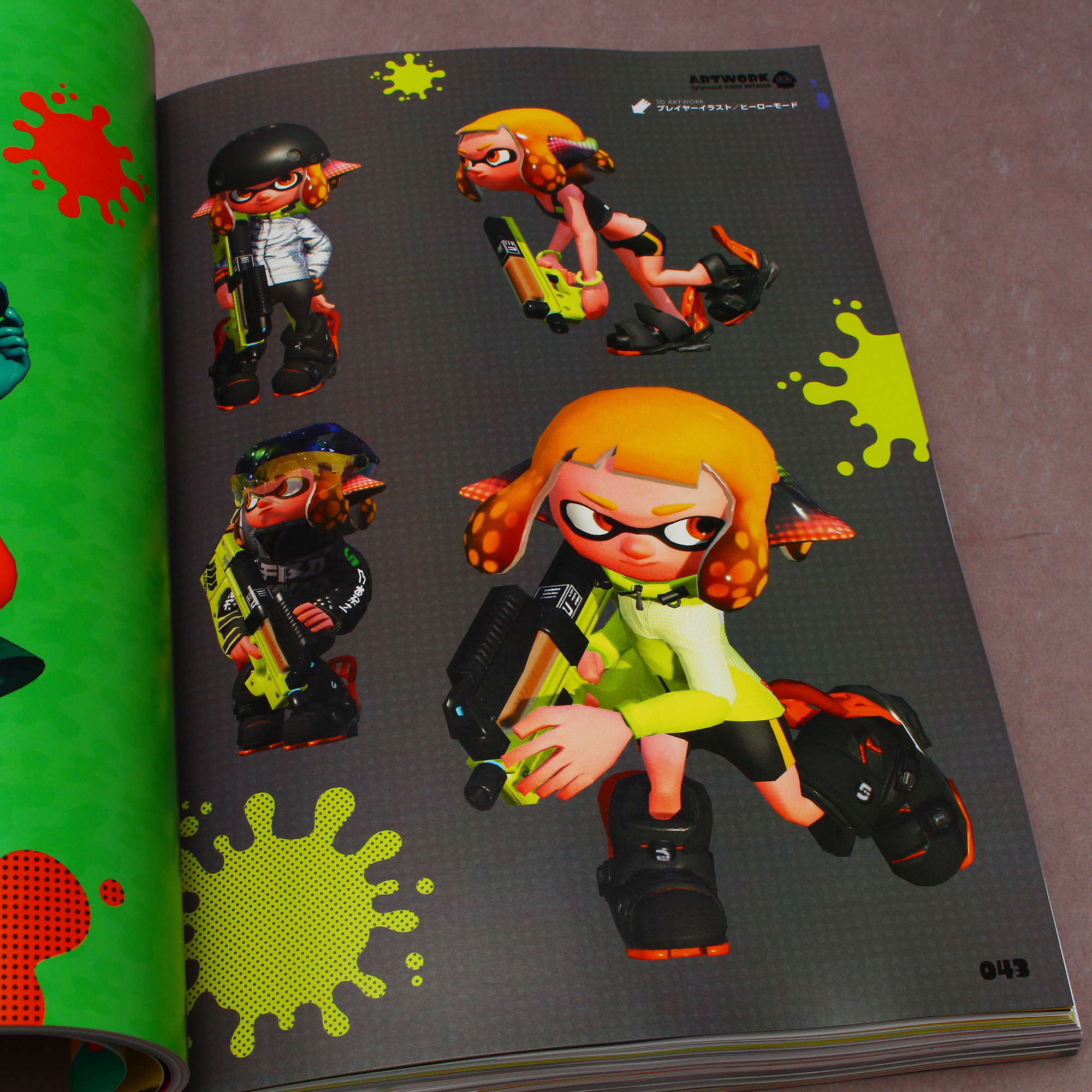 Splatoon 2 - Ikasu Art Book - Image 10