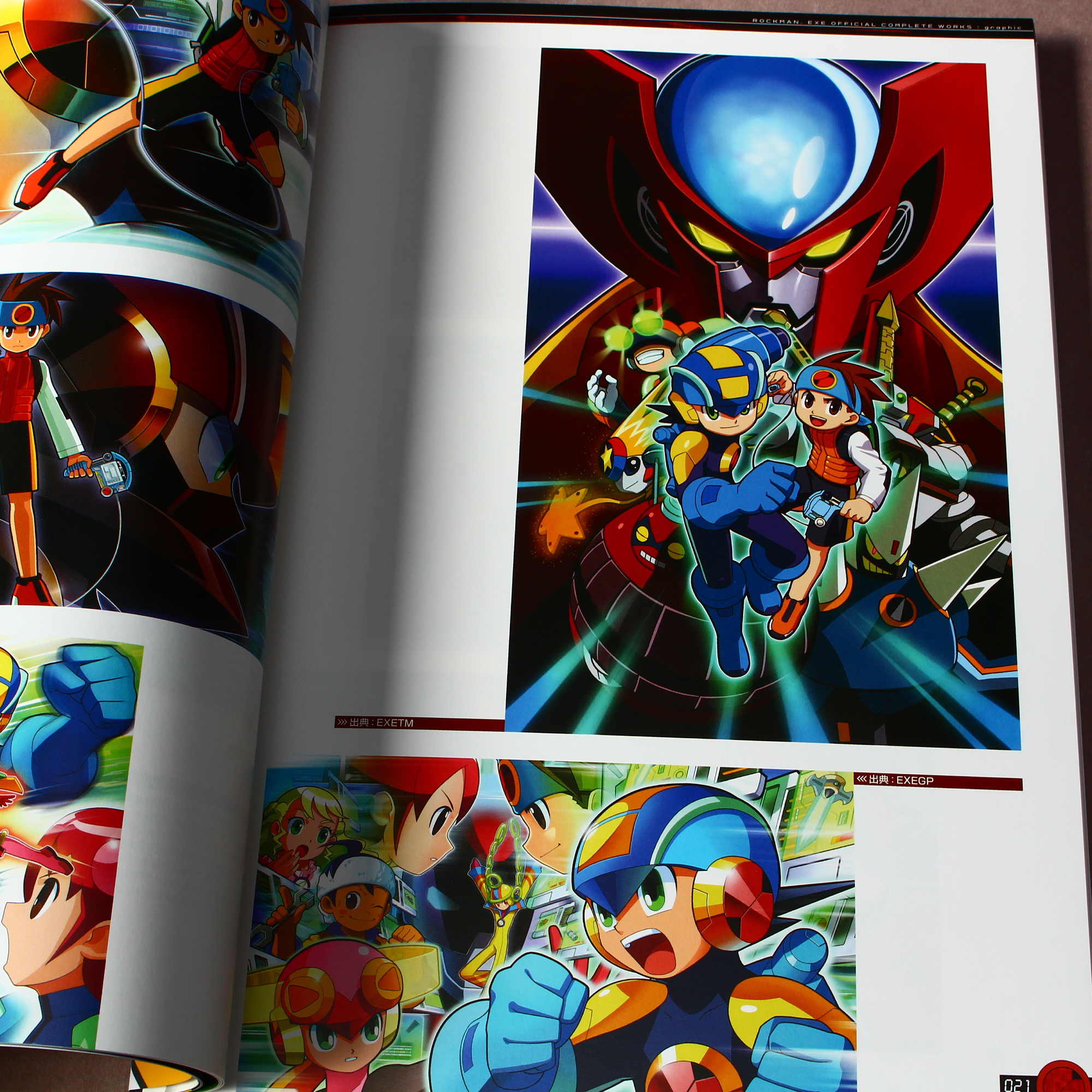 Rockman.exe Mega Man Official Complete Works Art Book - Image 10
