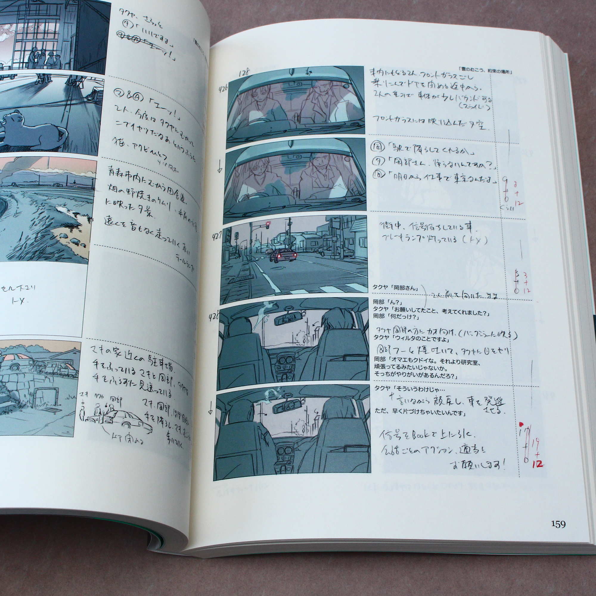 Makoto Shinkai - the place promised... - Movie Storyboard - Image 2
