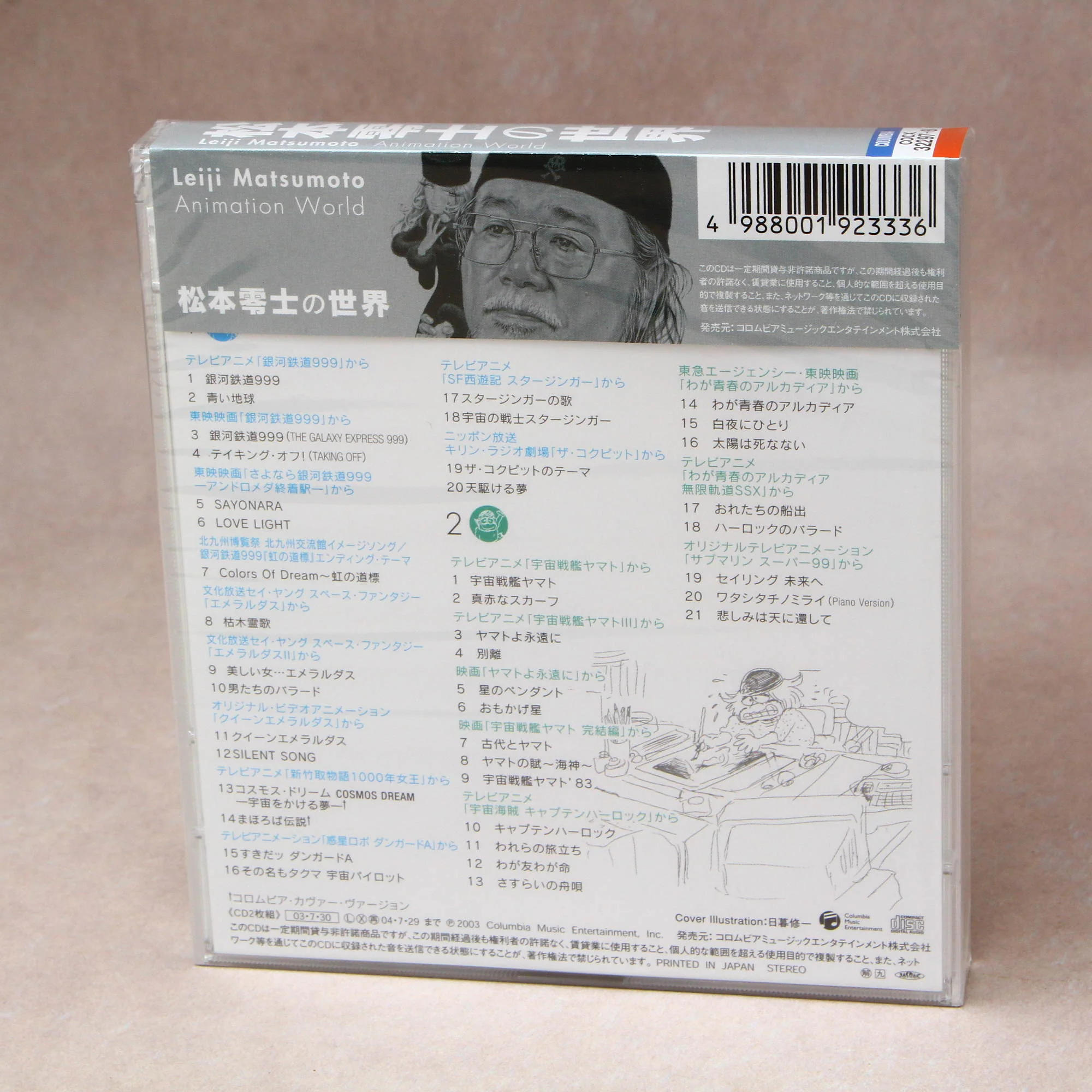 Leiji Matsumoto no Sekai / Animation World - Theme Songs - Image 2