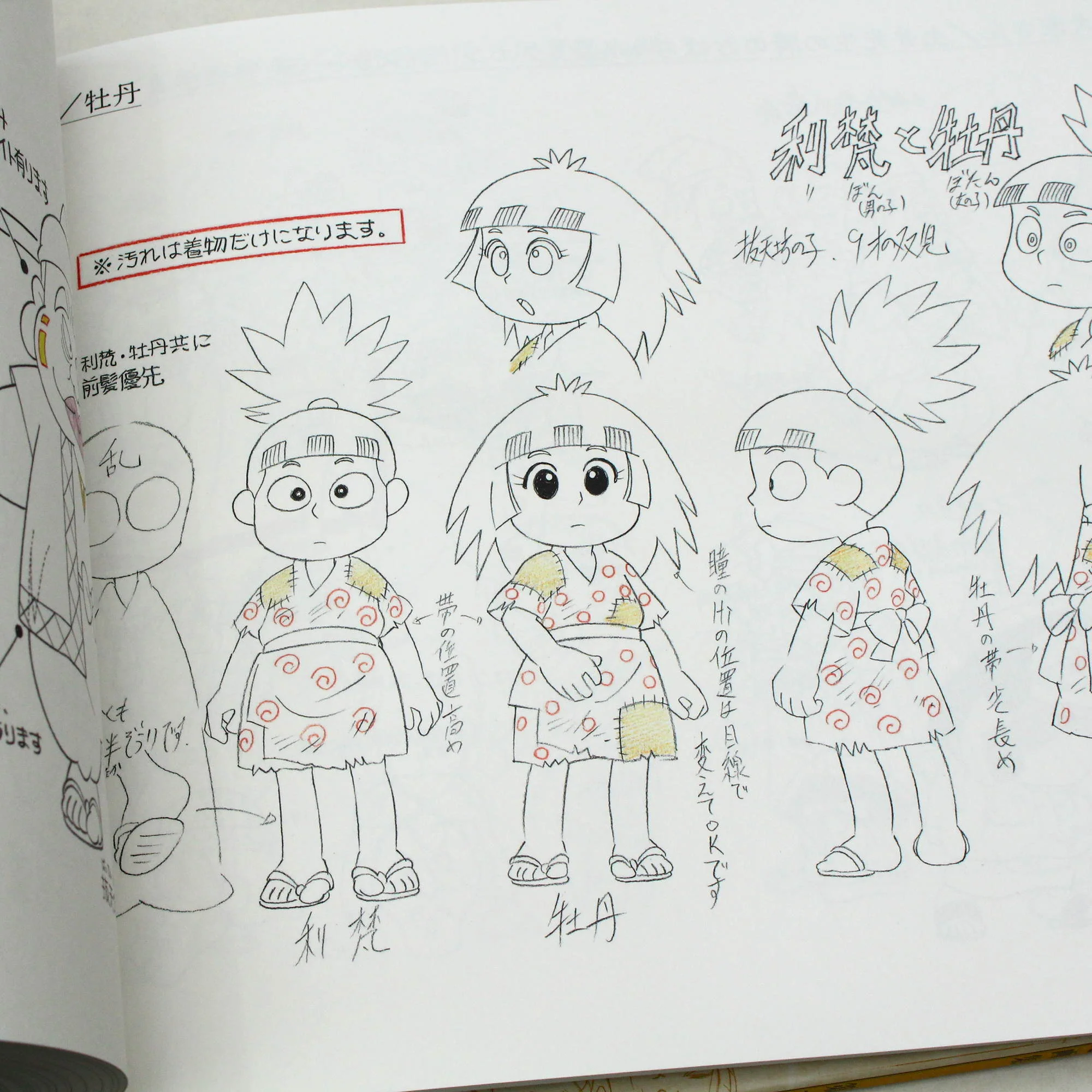 Nintama Rantarou - Animation Style Book - Image 2