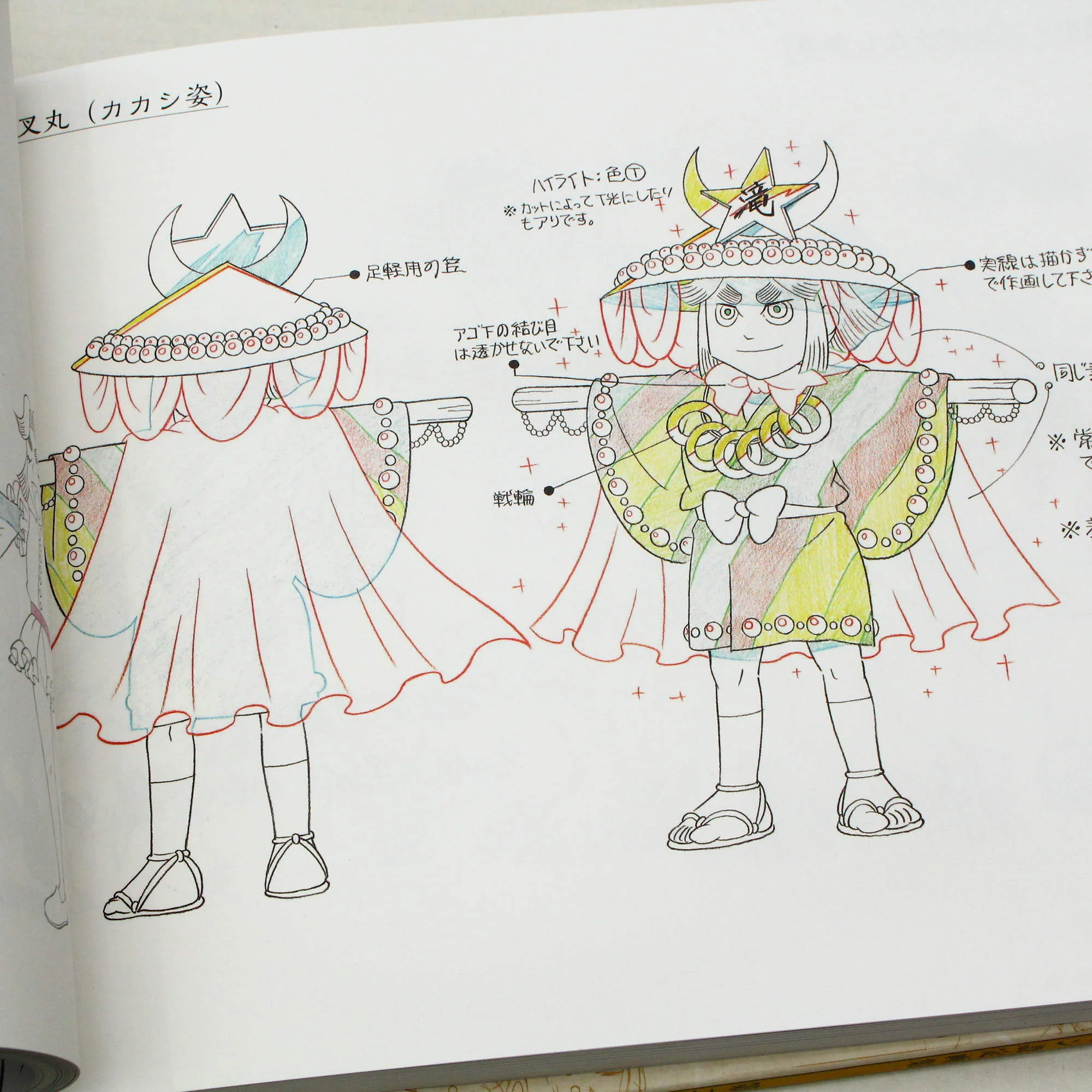 Nintama Rantarou - Animation Style Book - Image 6