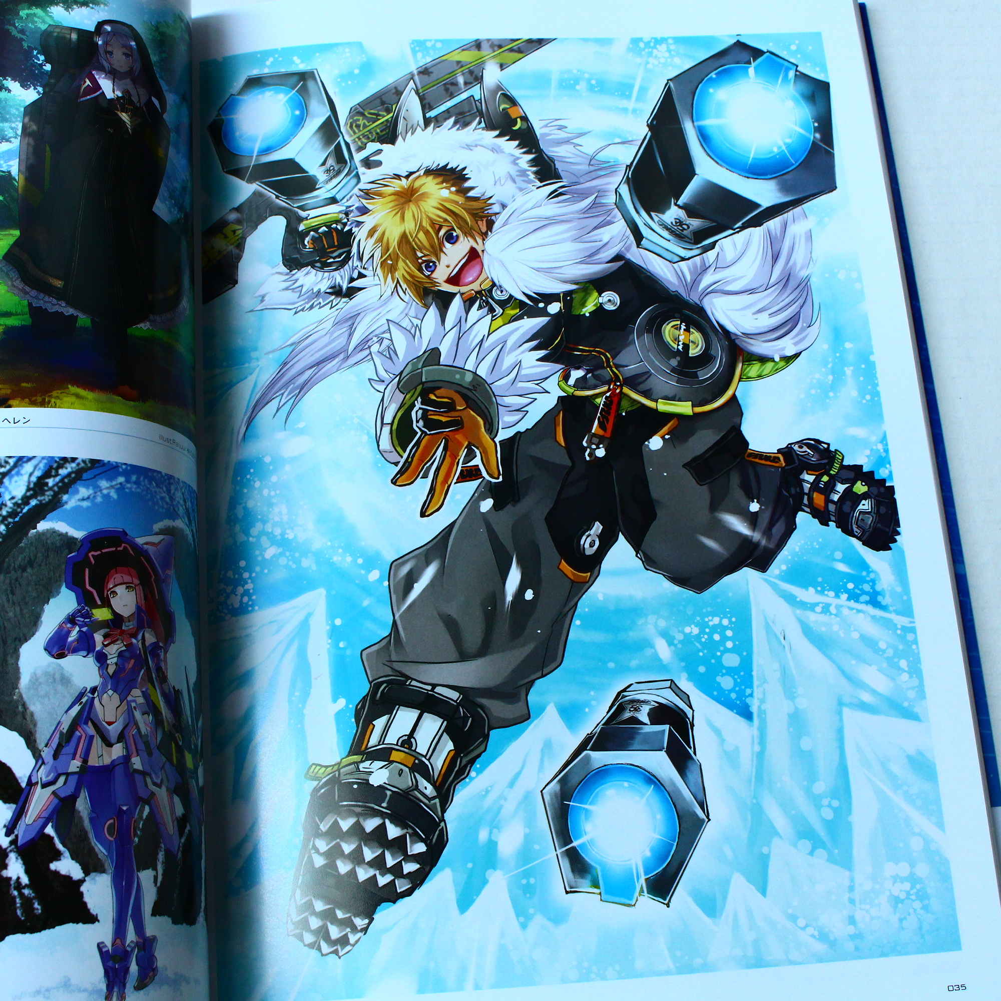 PSO 2 Phantasy Star Online 2 Oracle Memories Artworks Book - Image 7