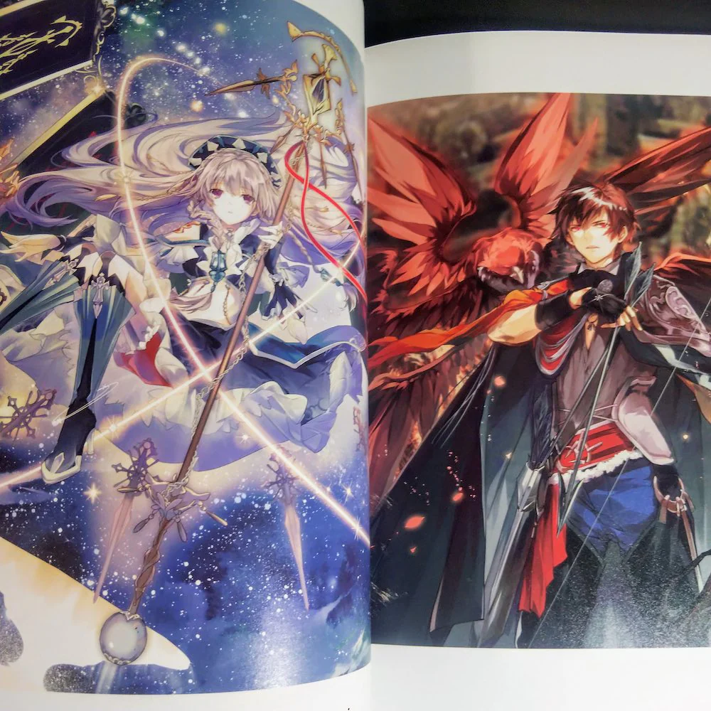 Tsubaki to Snowdrop - Laruha Art book - Image 2