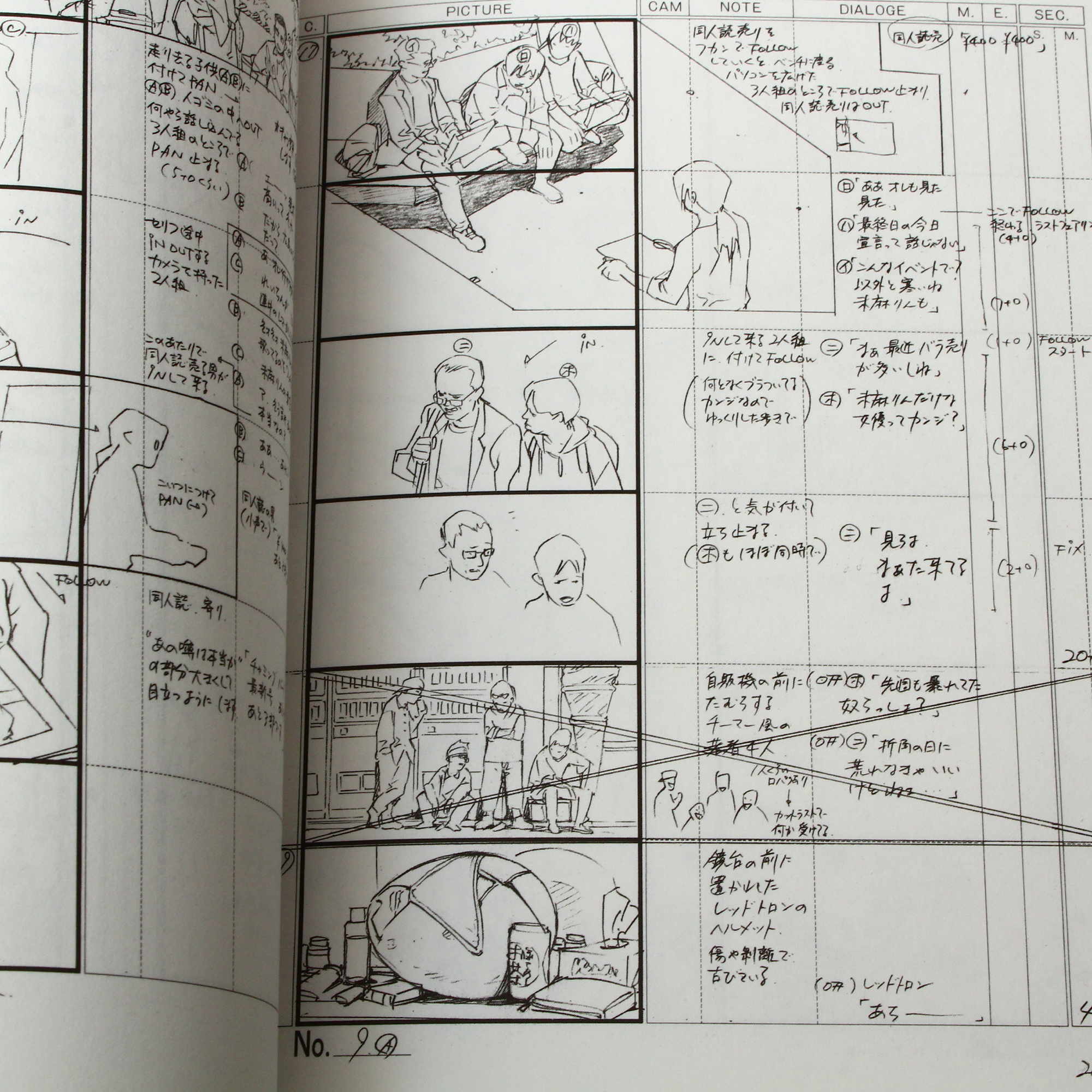 Satoshi Kon - Perfect Blue - Storyboard Conte Collection - LIGHT ed. - Image 9