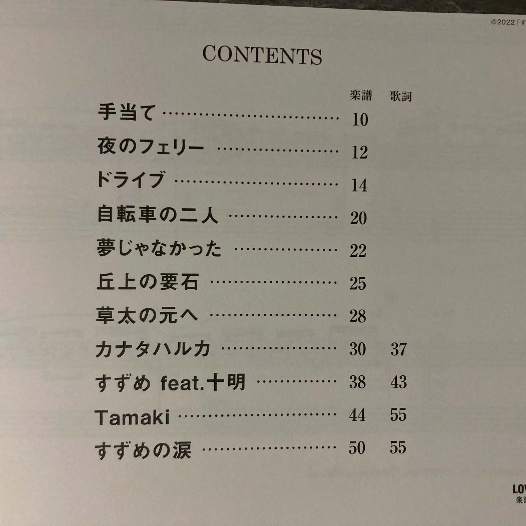 Suzume - Piano Solo Sheet Music Score - Image 2
