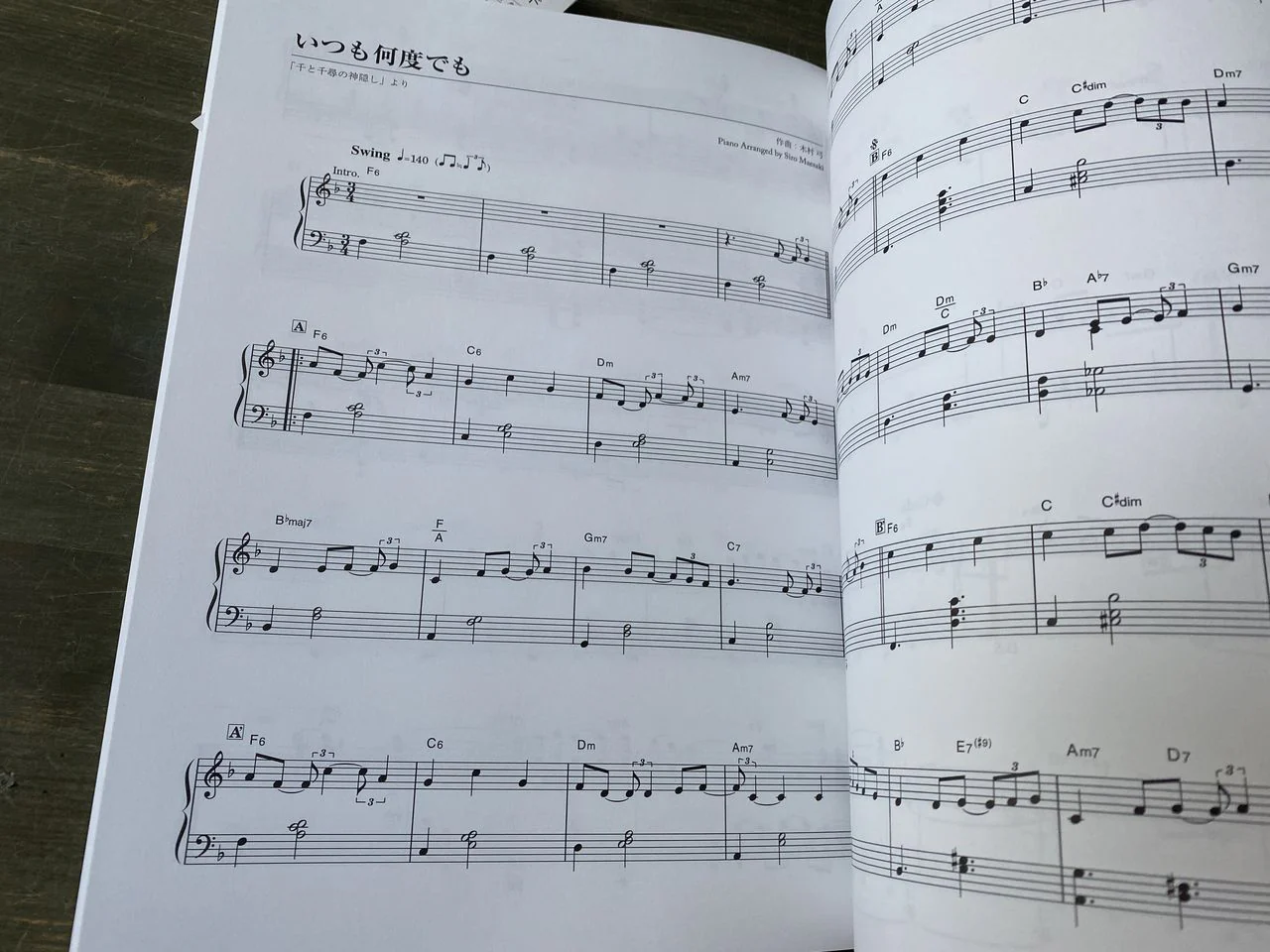 Studio Ghibli Jazz - Piano Solo Music Score - Image 3