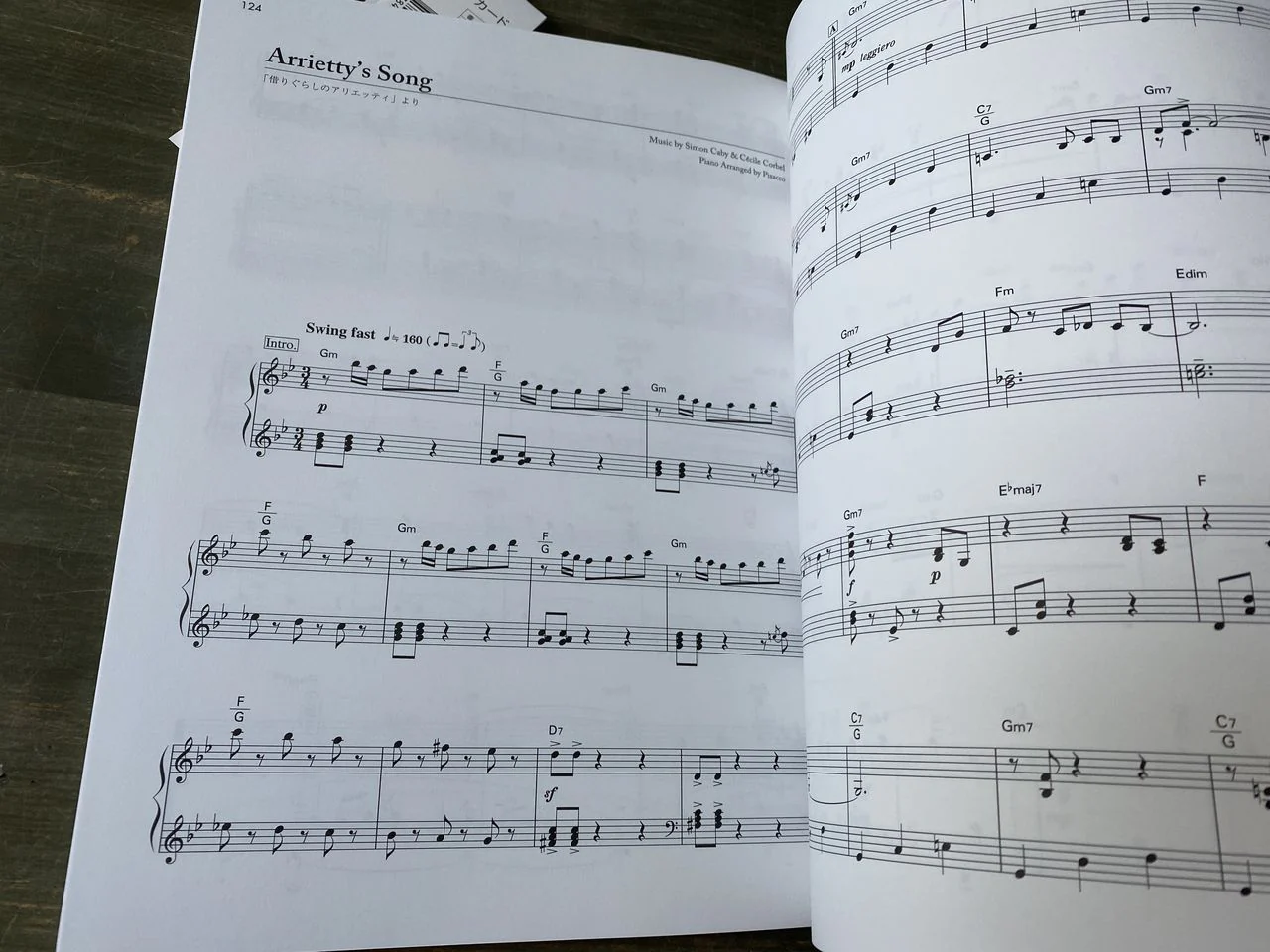Studio Ghibli Jazz - Piano Solo Music Score - Image 4