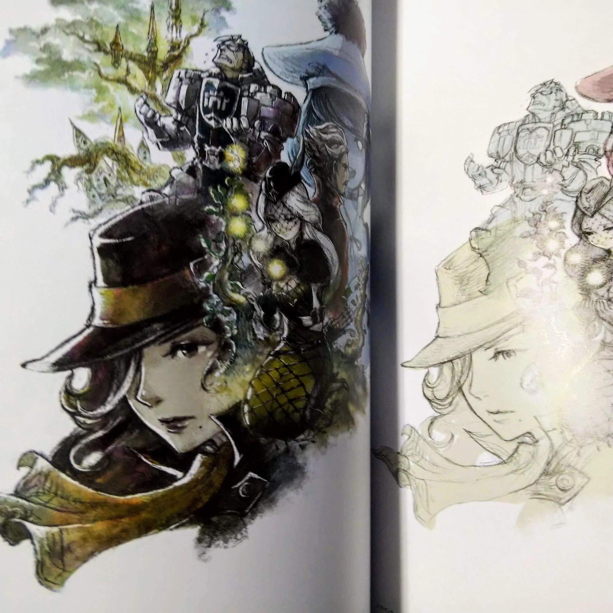Bravely Default II 2 Design Works - Image 5