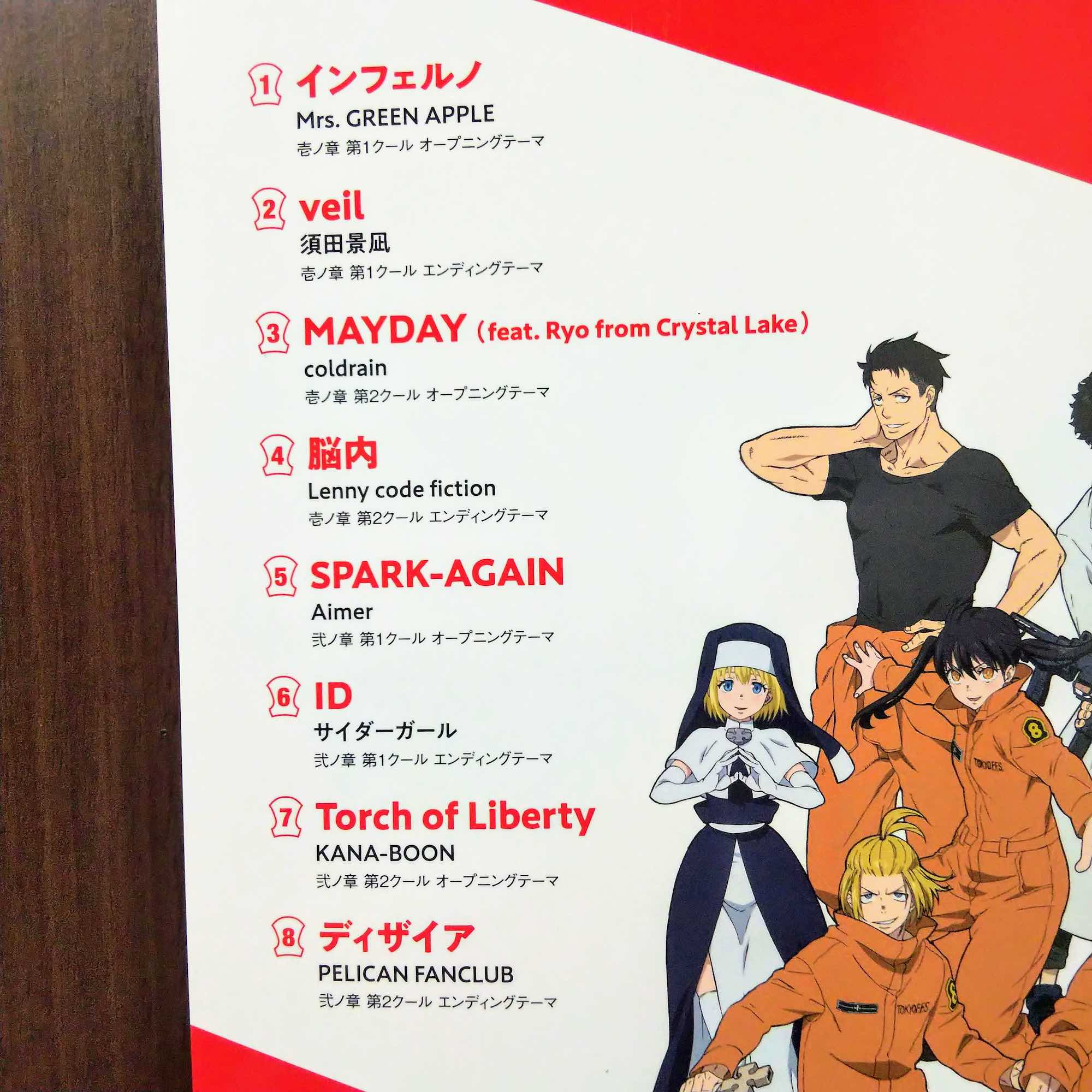 Fire Force - Piano Solo Album Music Score Book - Image 2