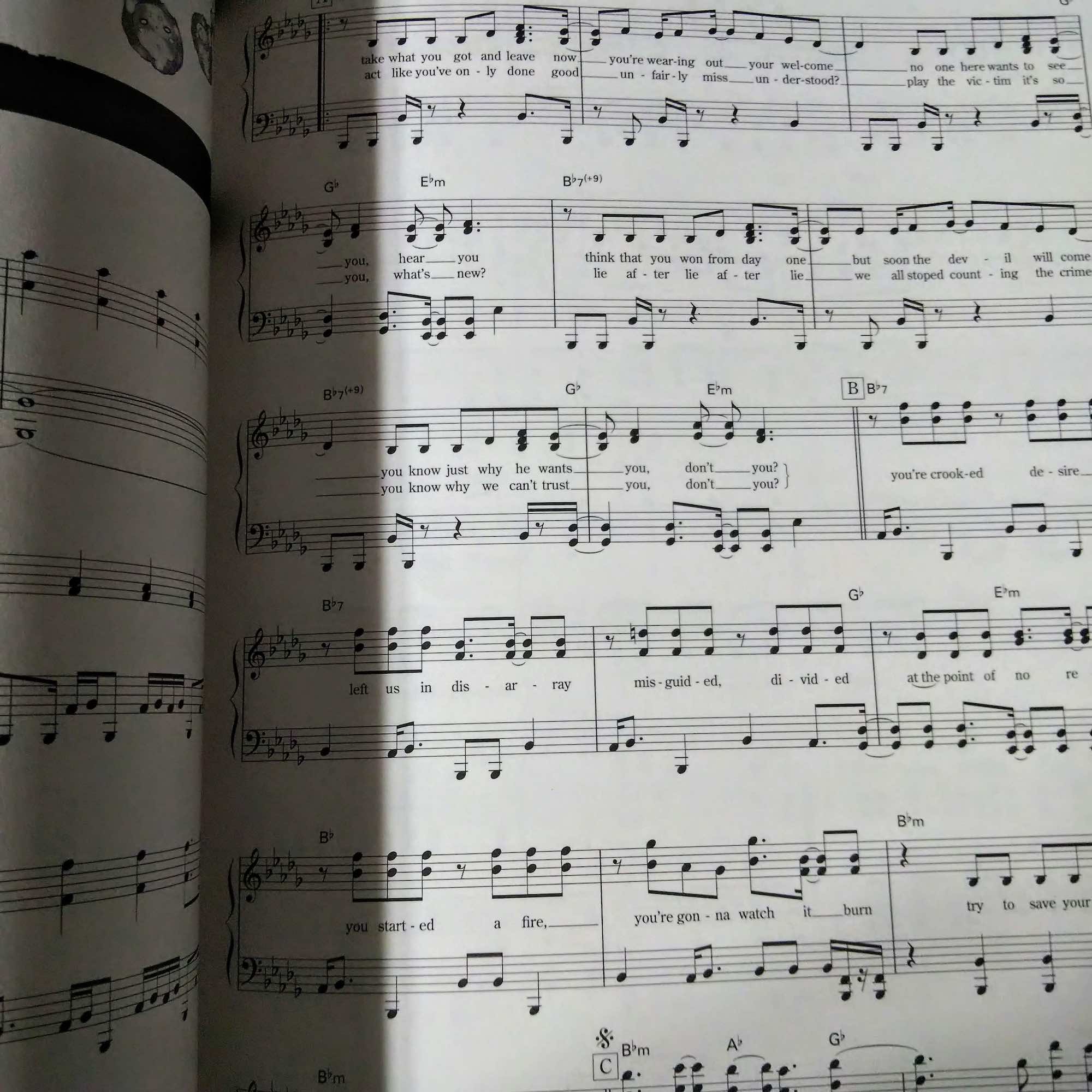 Fire Force - Piano Solo Album Music Score Book - Image 3