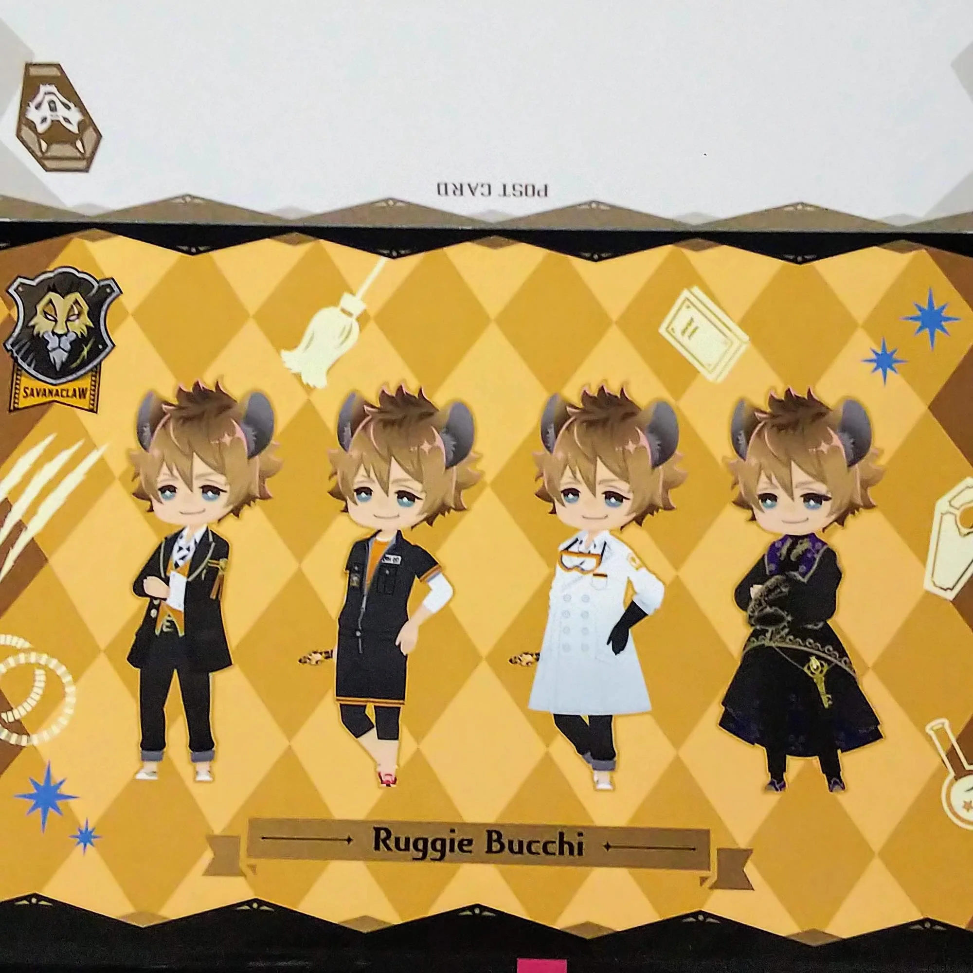Twisted Wonderland postcard book - Deformation - - Image 2