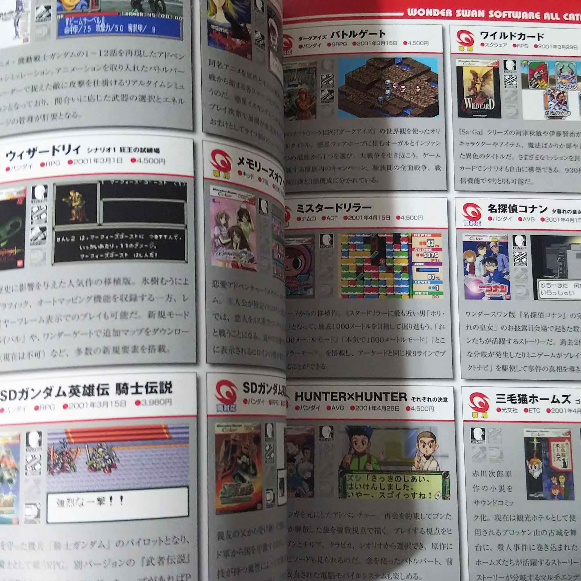 Bandai Game Console Perfect Catalogue - Image 4