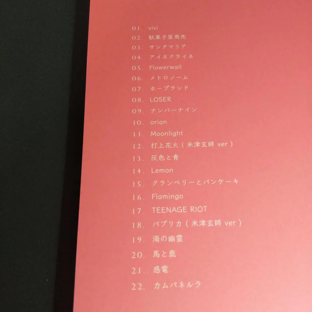 Kenshi Yonezu  Collection - Easy Piano Score Book - Image 2