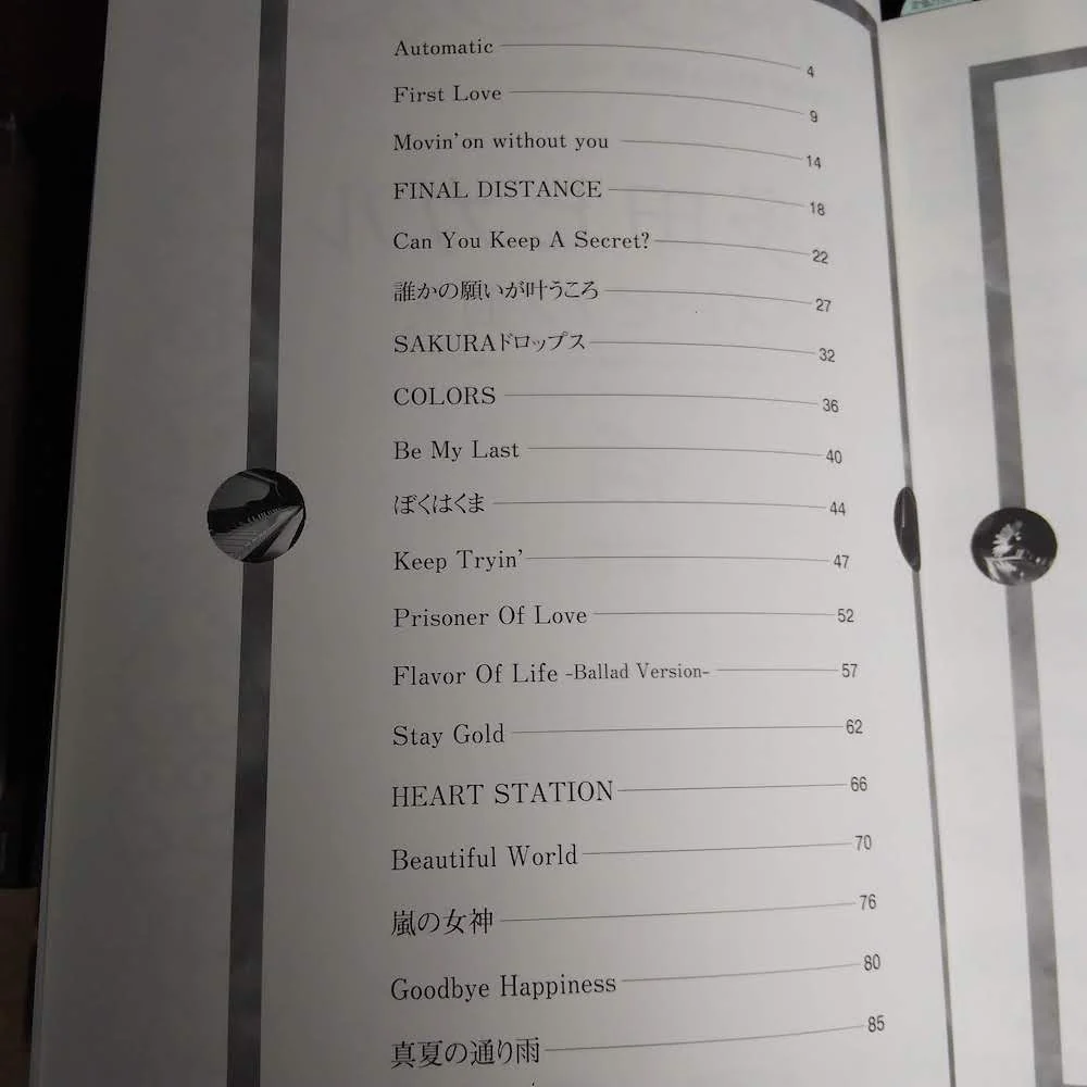 Hikaru Utada Best - Piano Solo Arrangements - Image 3