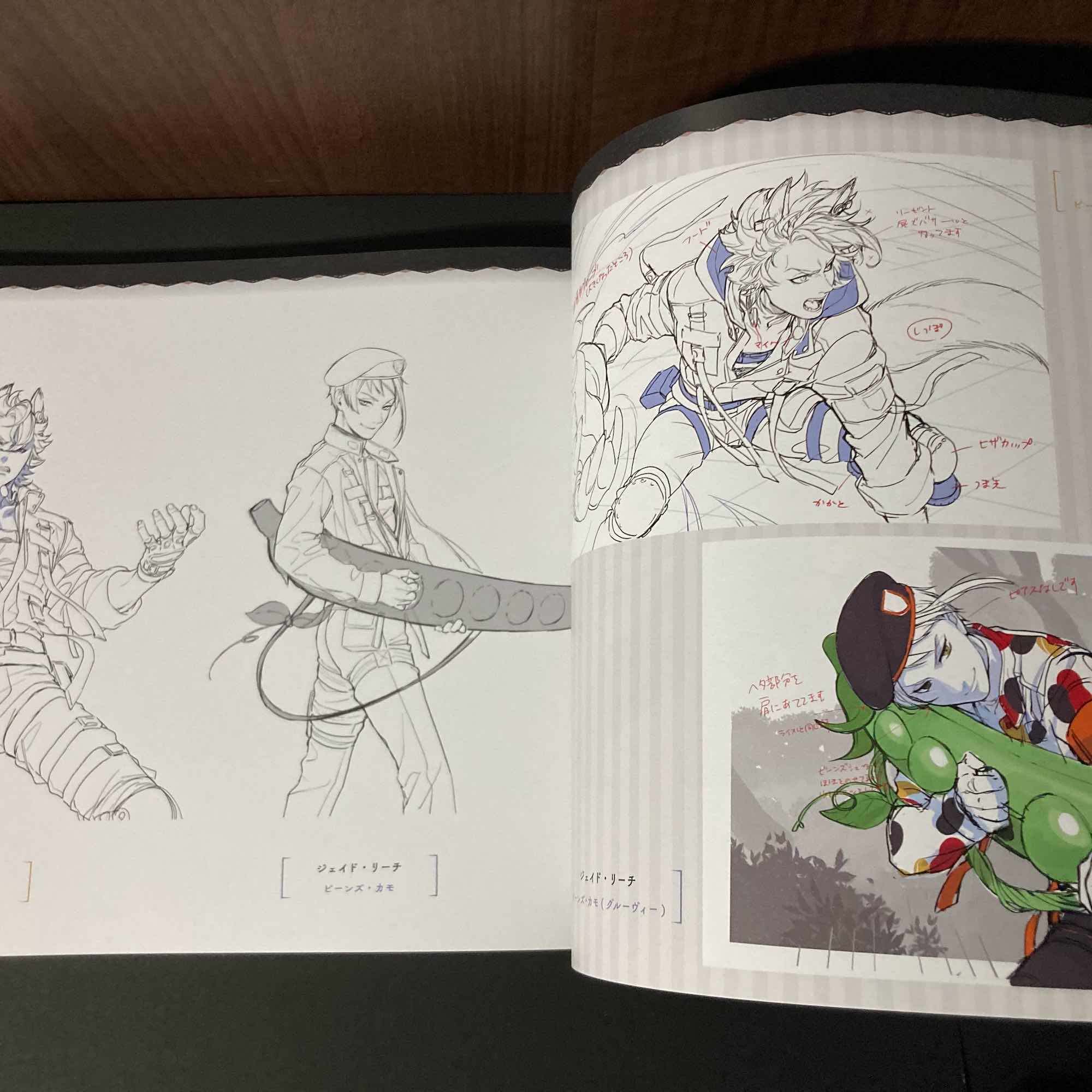 Twisted Wonderland Official Visual Book 2 Card Art + Line Drawing - Image 2