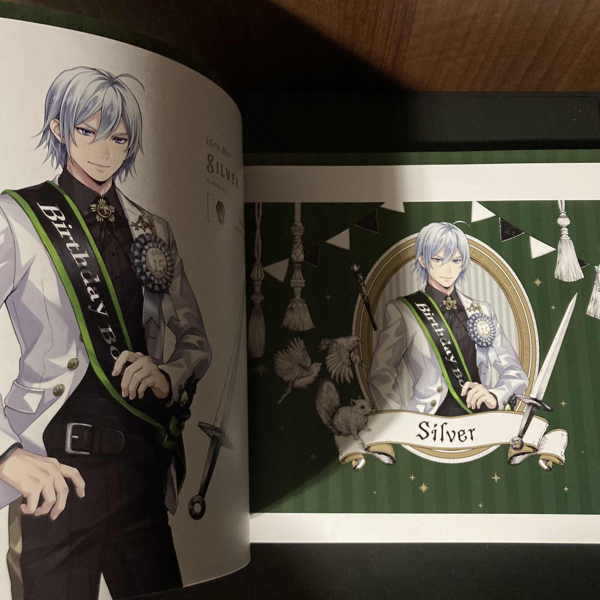 Twisted Wonderland Official Visual Book 3 Card Art + Line Drawing - Image 2