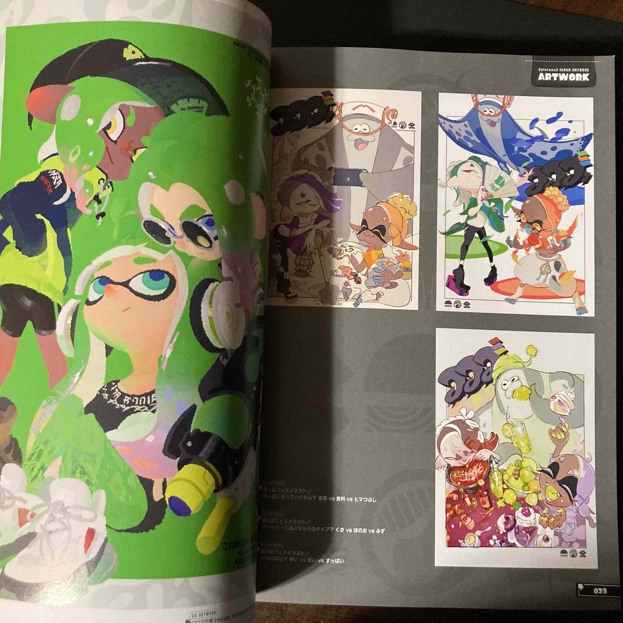 Splatoon 3 - Ikasu Artbook - Image 2
