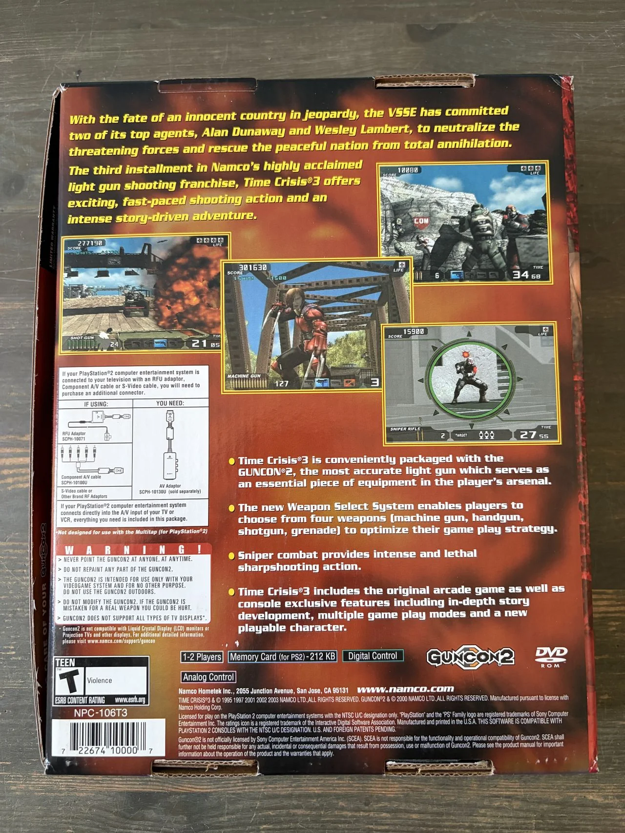 Time Crisis 3 + Guncon 2 - Image 2
