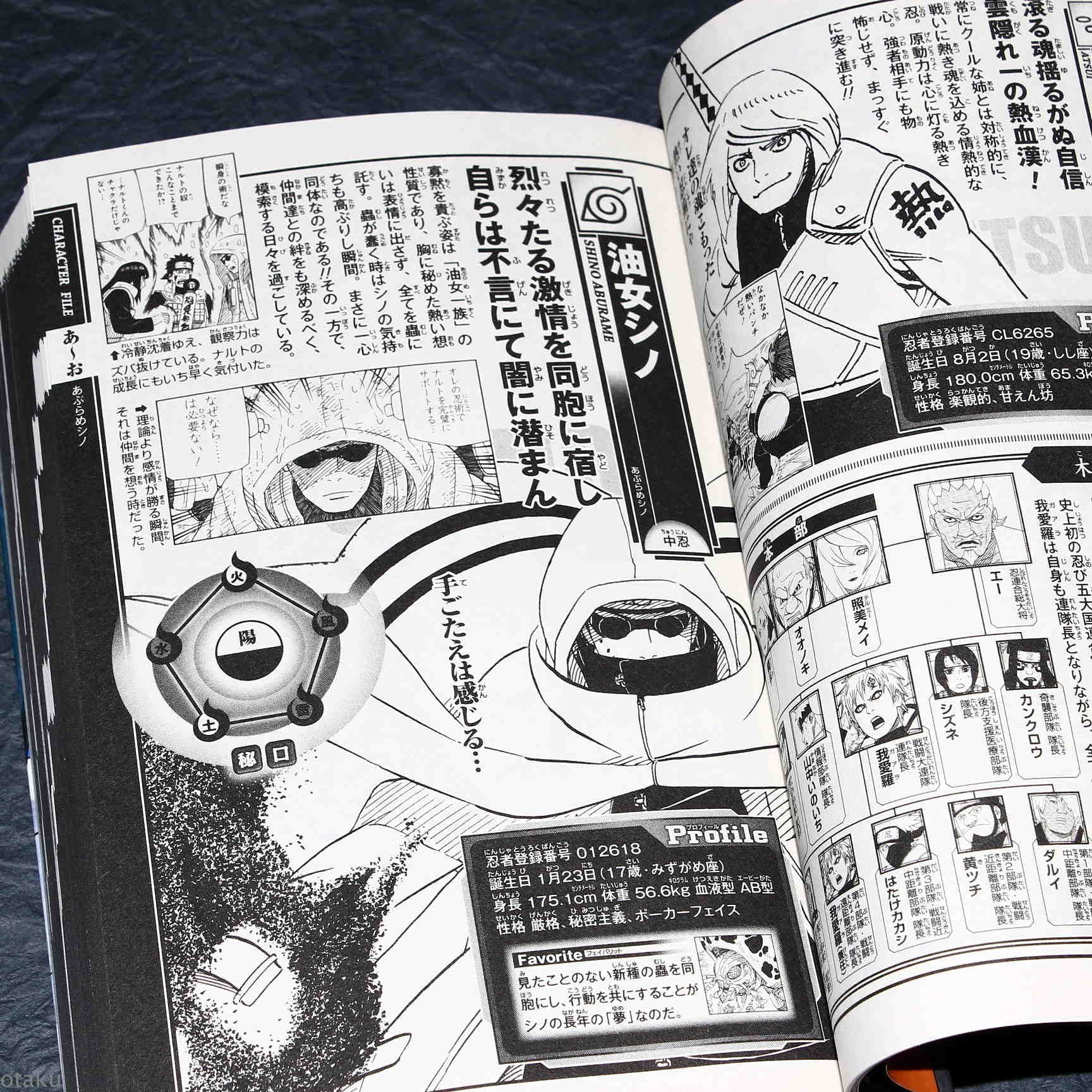 Naruto Hiden Jin No Sho - Official Character Data Book - Image 2