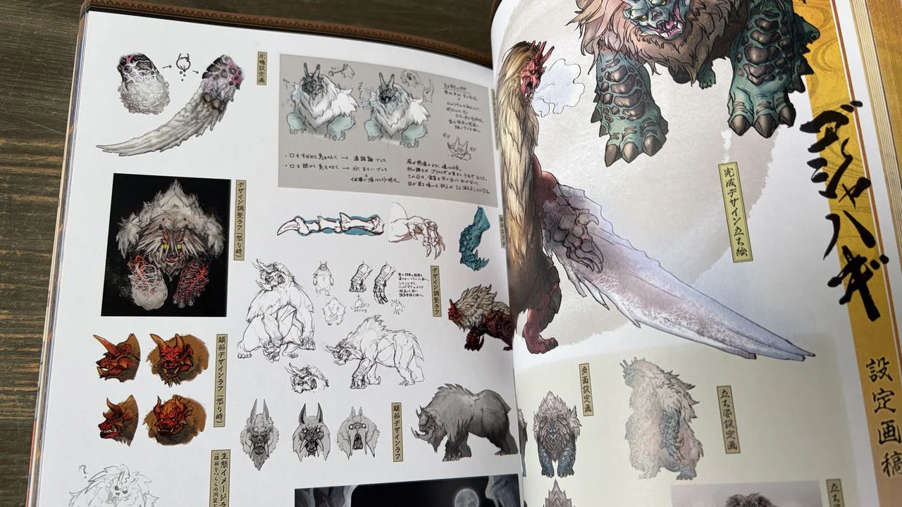 Monster Hunter Rise Official Design Setting Art Works - Image 5
