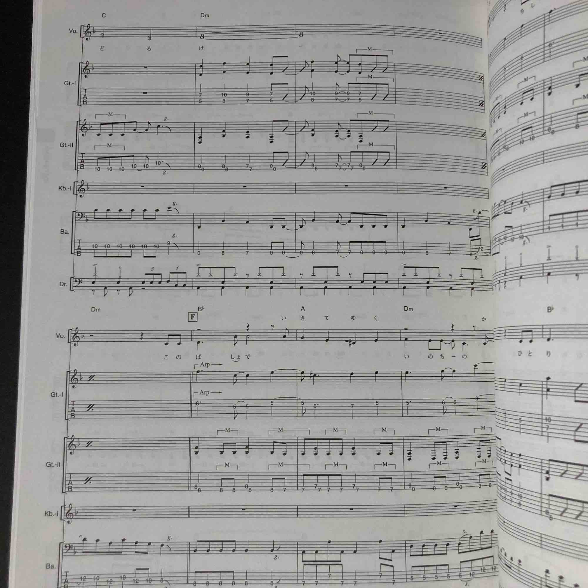 BanG Dream Roselia Vol.3 Official Band Score - Image 3