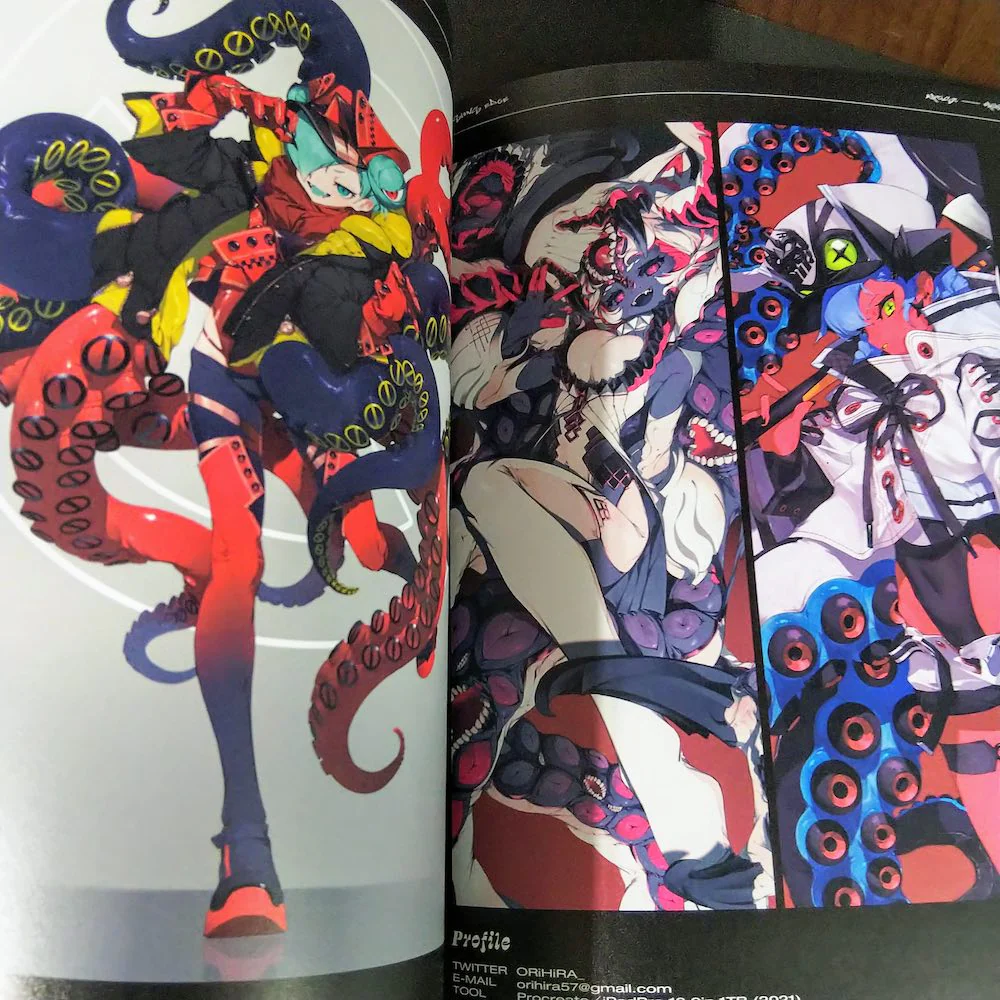 VISIONS EDGE ILLUSTRATORS BOOK Evil and Power - Image 3
