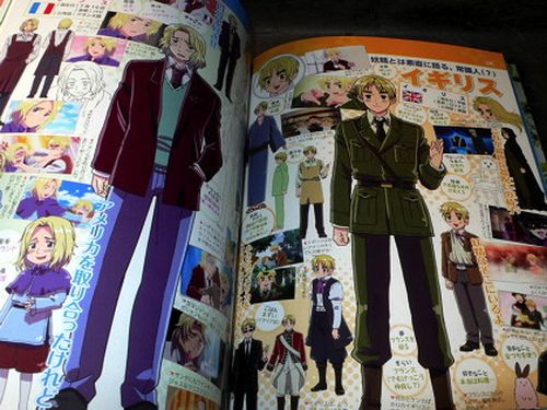 Hetalia Axis Powers Anime Official Guide - Image 6