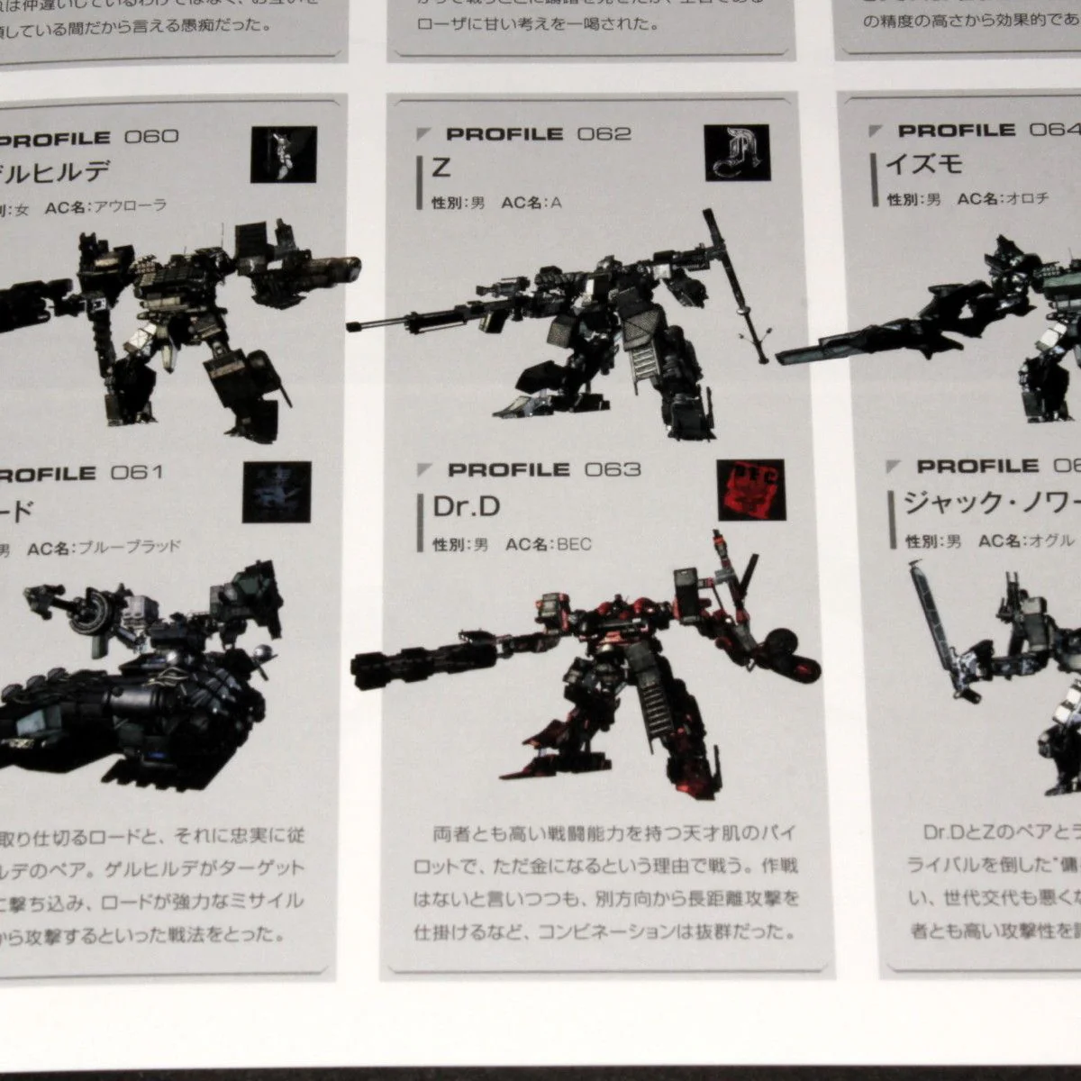 Armored Core V Official Setting Guide - the FACT - Image 8