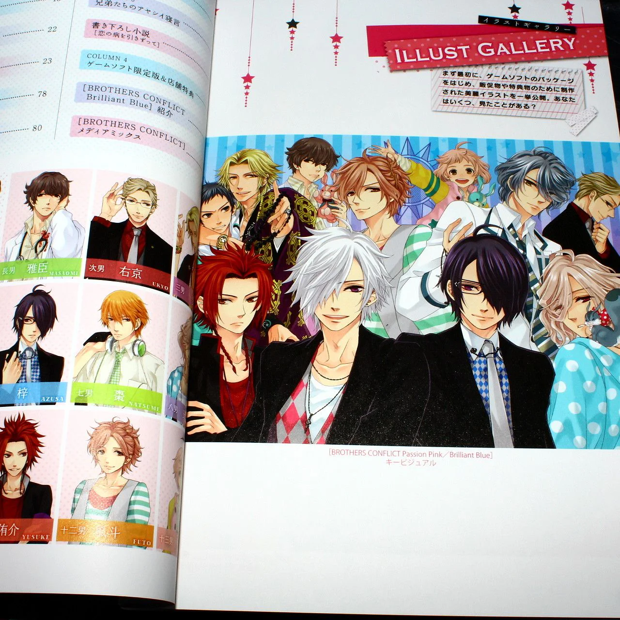 BROTHERS CONFLICT Passion Pink Official Visual Book - Image 2