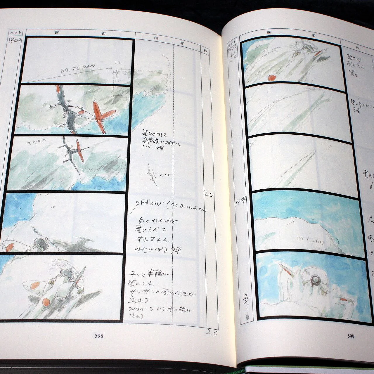 Kaze Tachinu / The Wind Rises - Storyboard / Conte Book - Image 4
