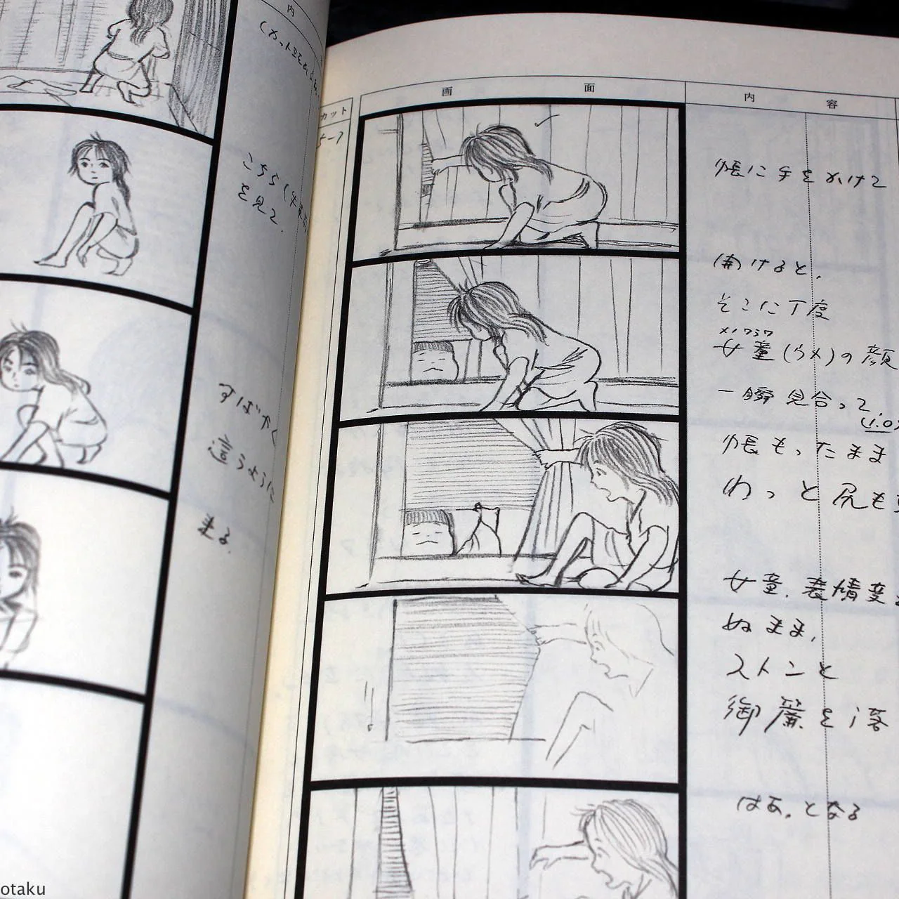 The Tale of The Princess Kaguya Conte Storyboard Art Book - Image 7