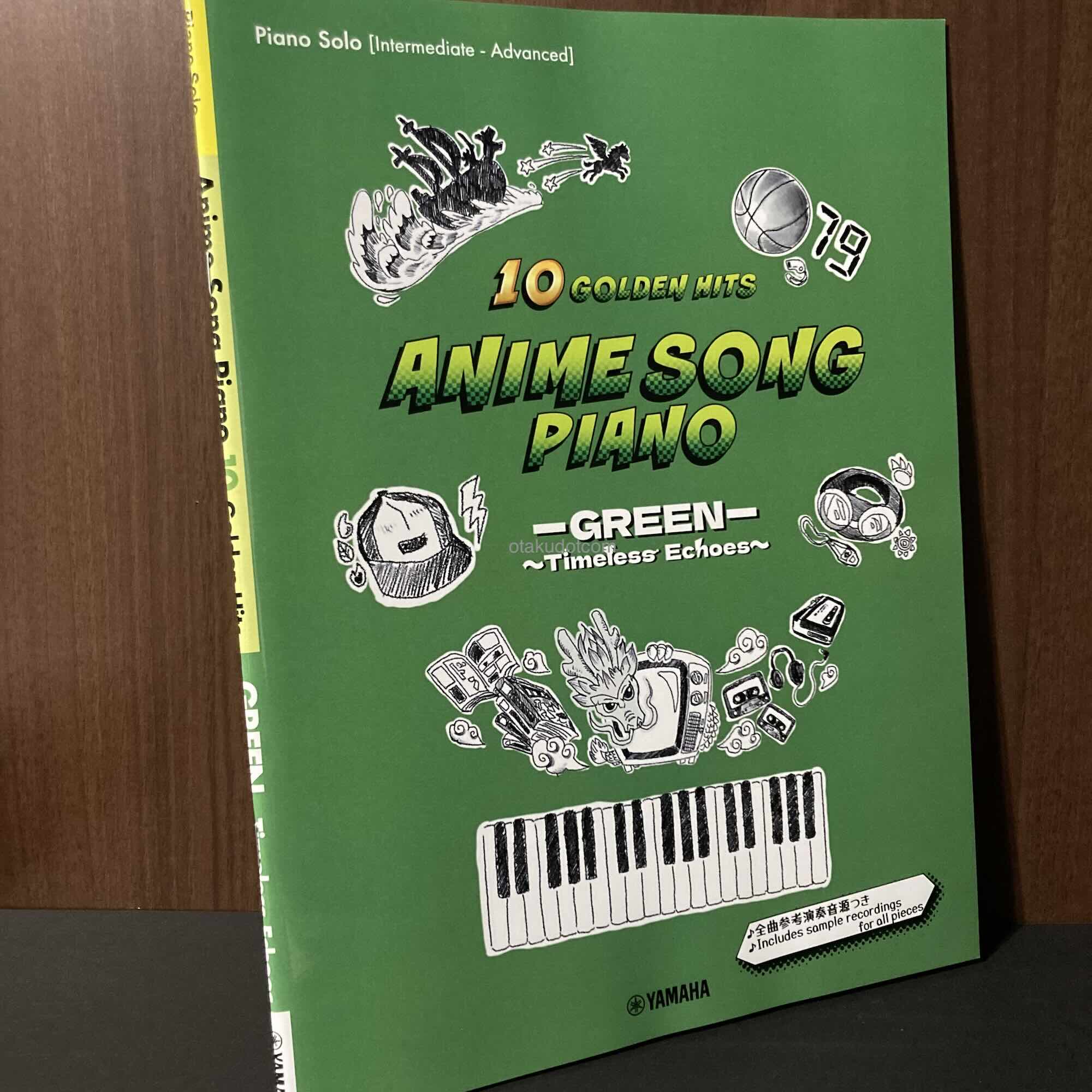 10 GOLDEN HITS ANIME SONG PIANO - GREEN - Timeless Echoes