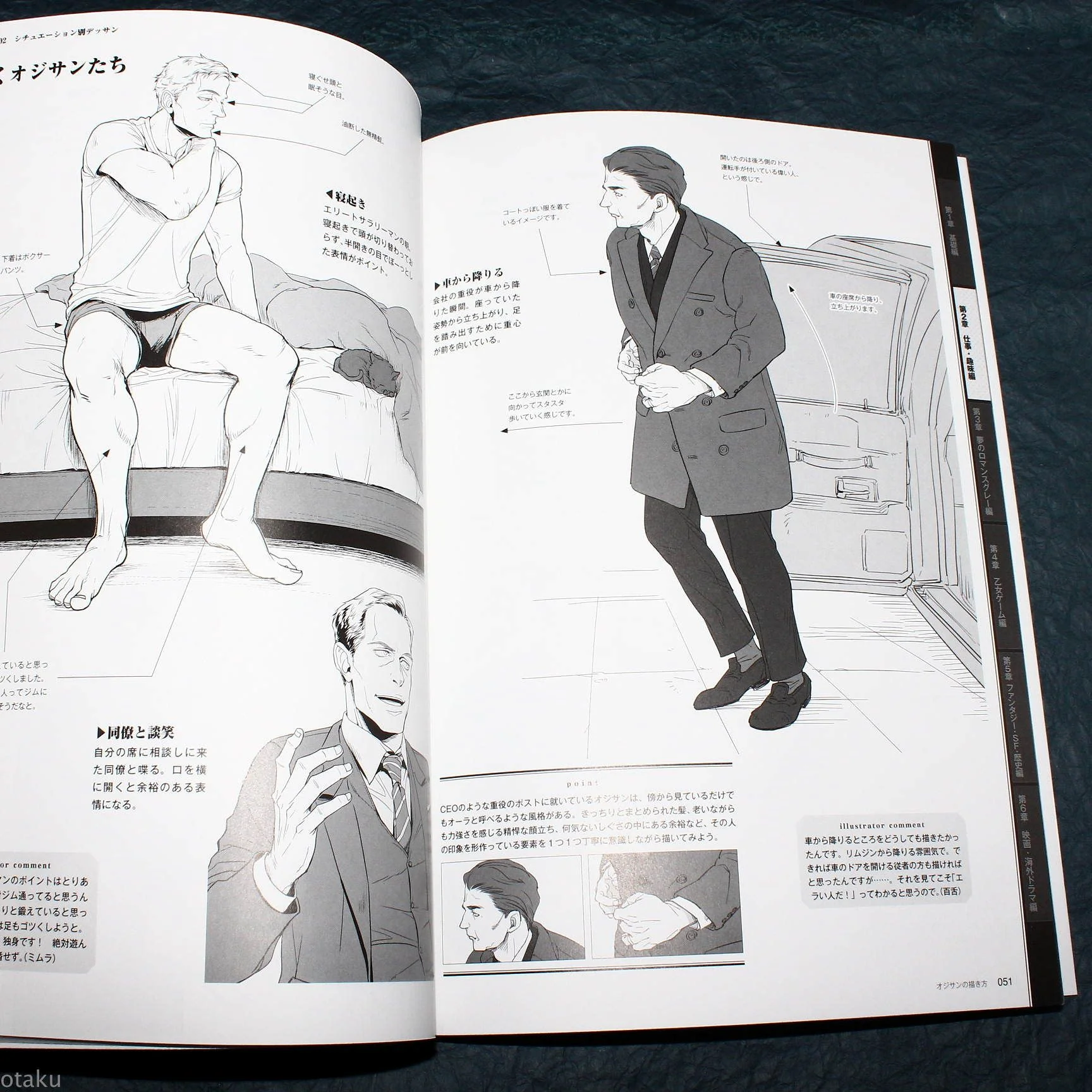 How to Draw Ojisan / Middle Age Men - Japan Art Book - Image 3