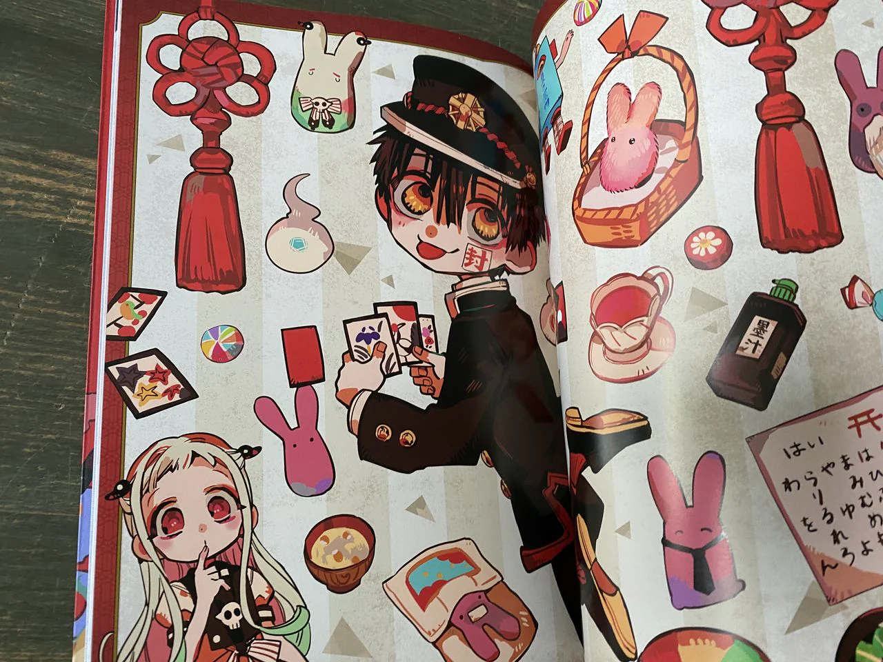 AidaIro Illustrations: Toilet-bound Hanako-kun - Image 5